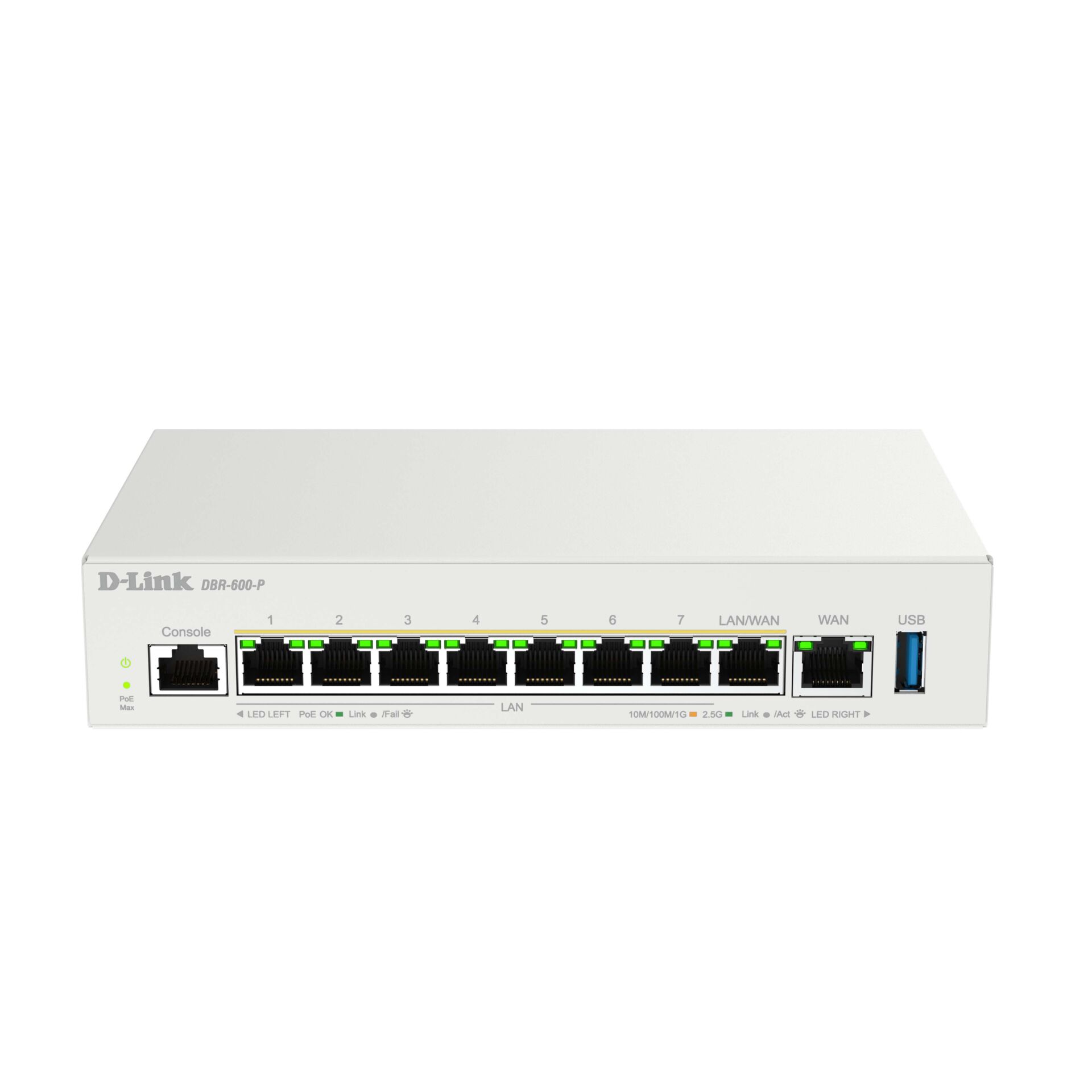 Netzwerk-Switch, 8-Port, LAN, PoE, Rack-Montage