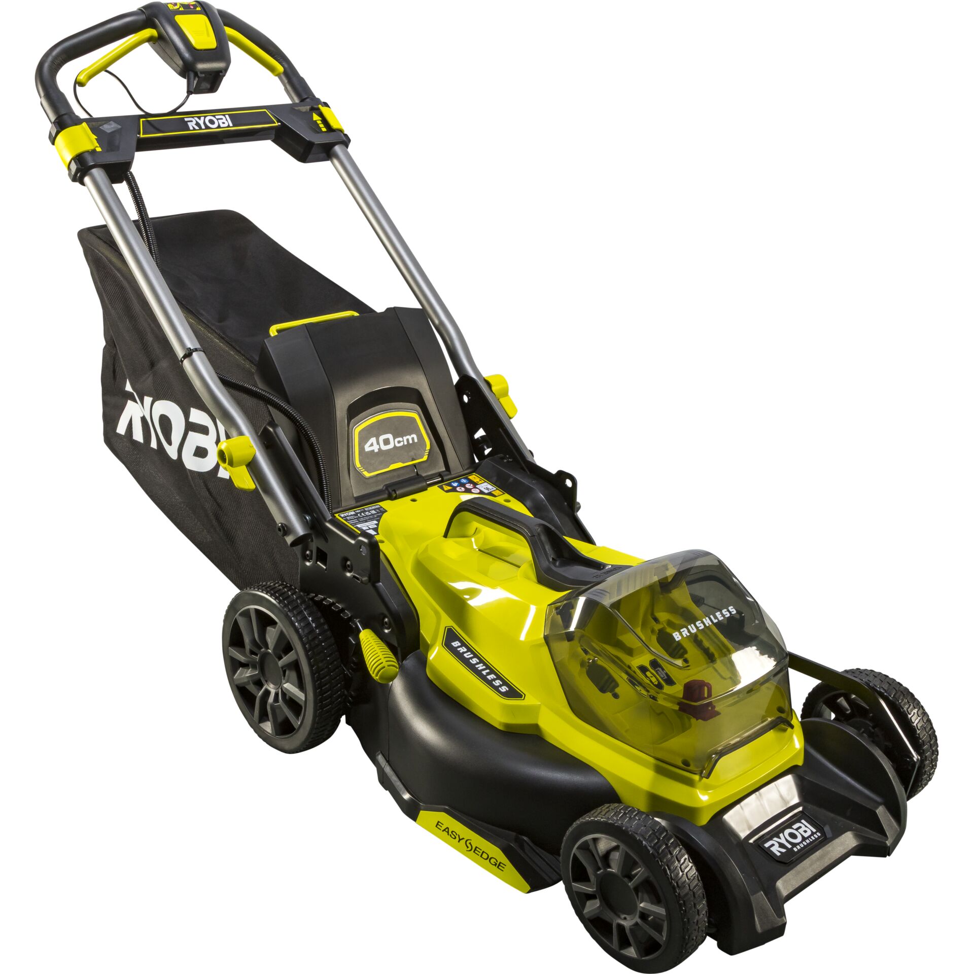 Rasenmäher, Akku, 40 cm, Brushless, Ryobi