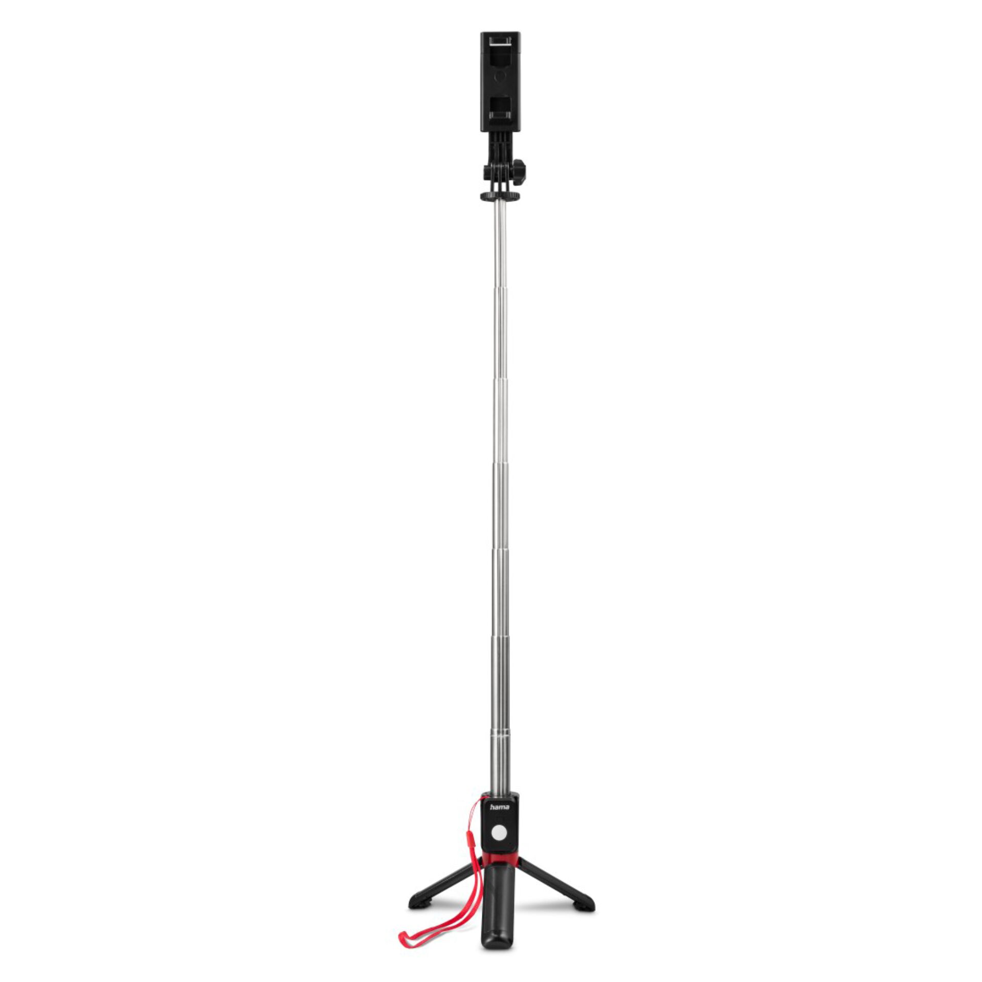 Selfiestick, Stativ, Teleskopisch, Schwarz, Verriegelung latch