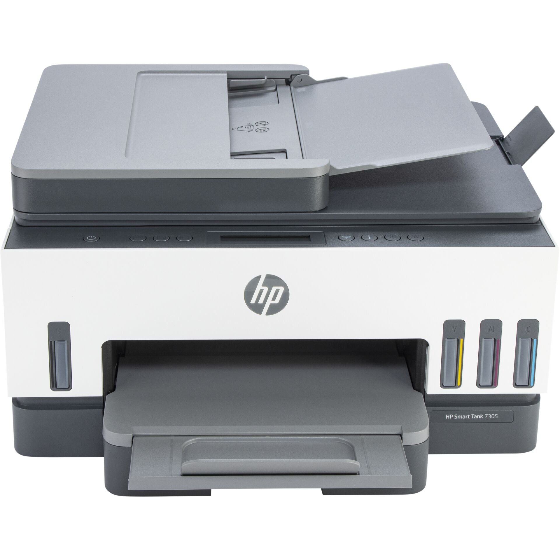Computerausrüstung, Elektronik, Hardware, Maschine, Drucker,  scanner,  Drucker,  All-in-One,  Farbe: weiß-grau,  Tintenpatronen