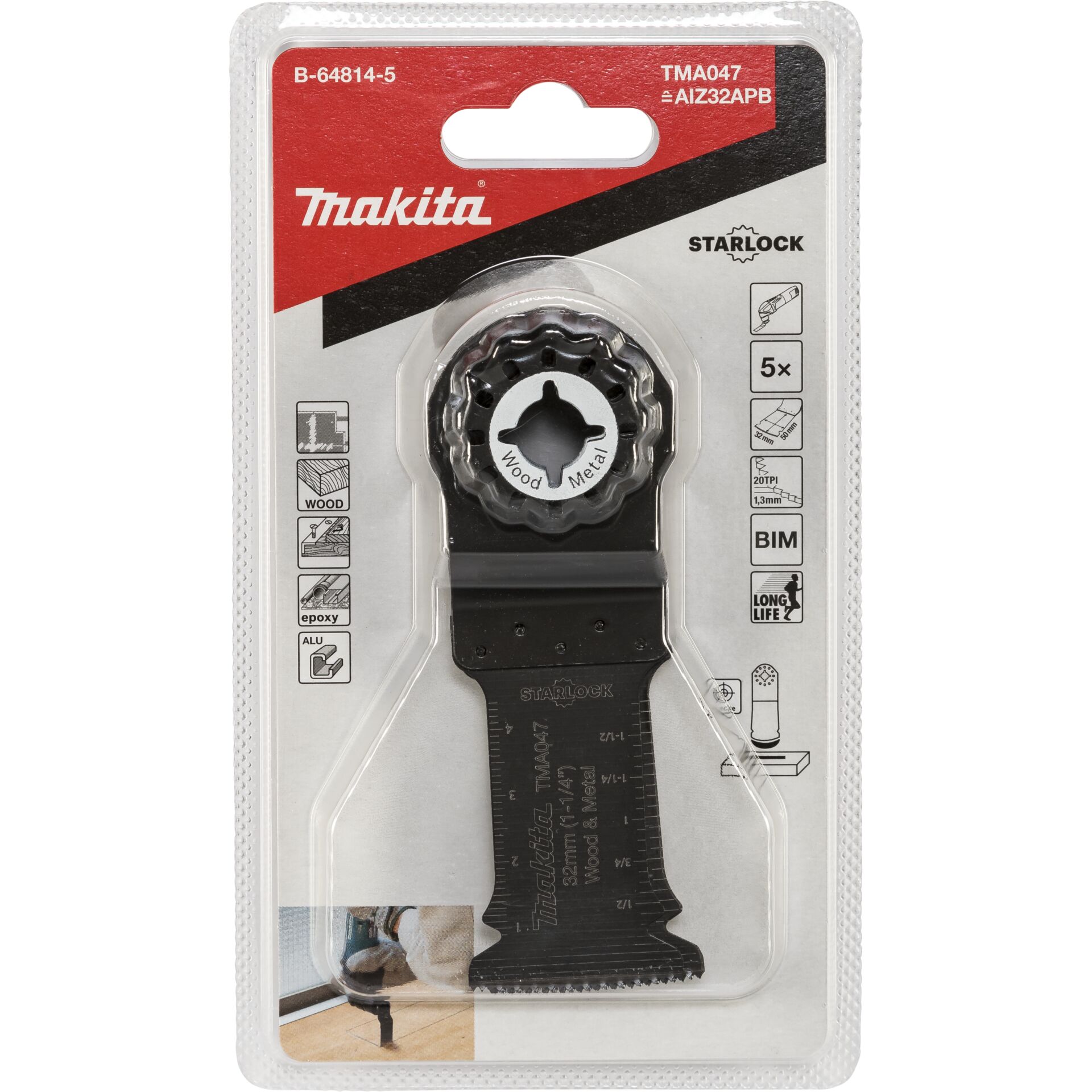 Makita Tauchsägebl. 32mm TMA047  5Stk.