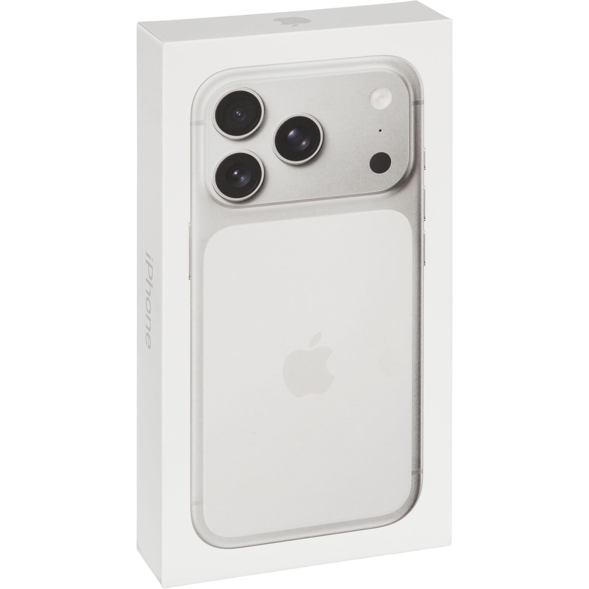 iPhone, Box, Dreifachkamera, Rückseite, Silber