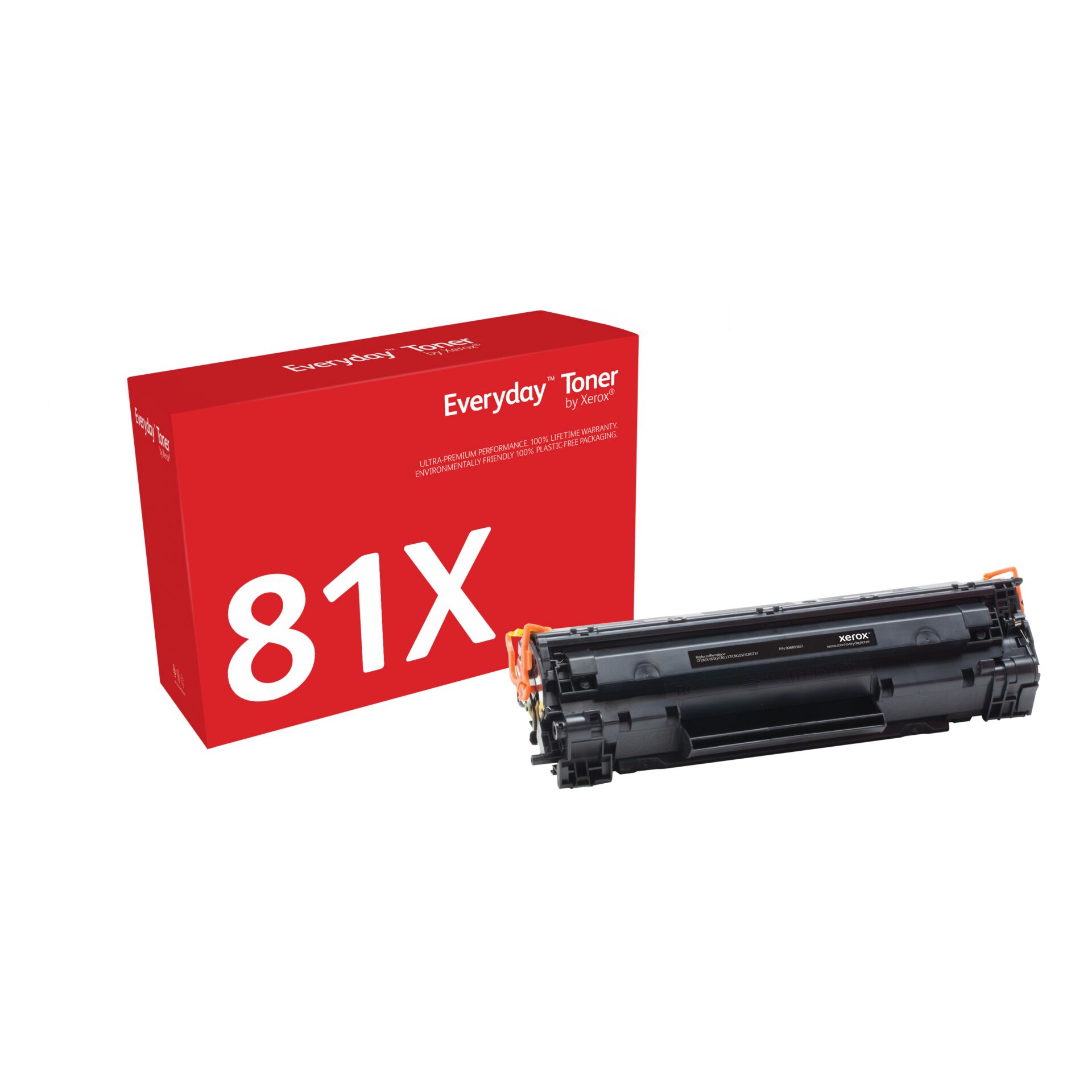 Toner, Rotbox, Xerox, 81X, Kassette