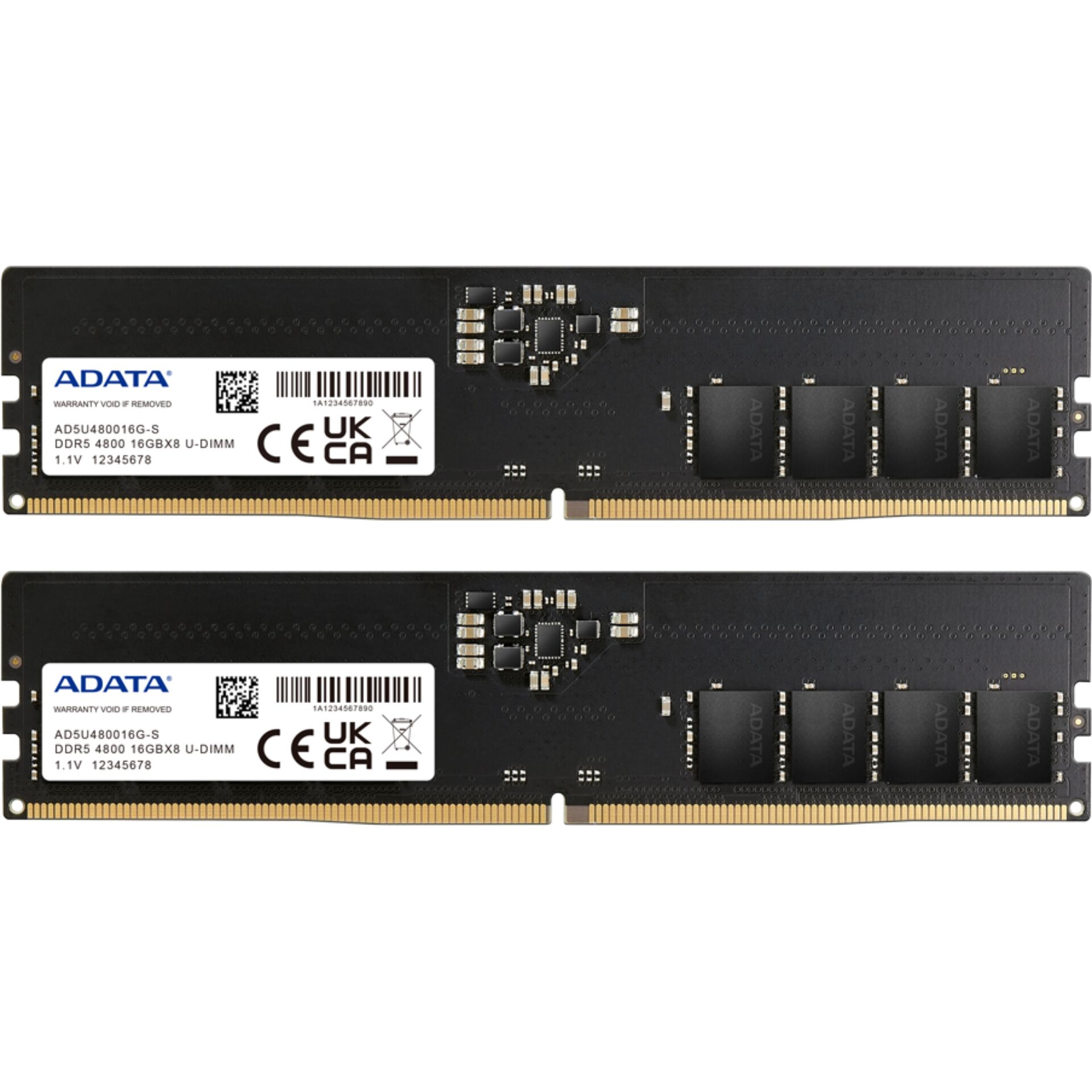 RAM, DDR5, 16GB, 8GBx2, UDIMM