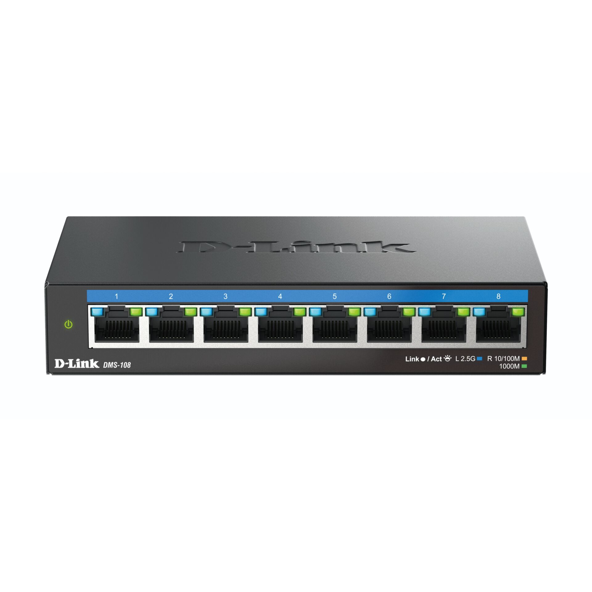 Netzwerk-Switch, D-Link, 8-Port-Switch, RJ45, LAN-Switch