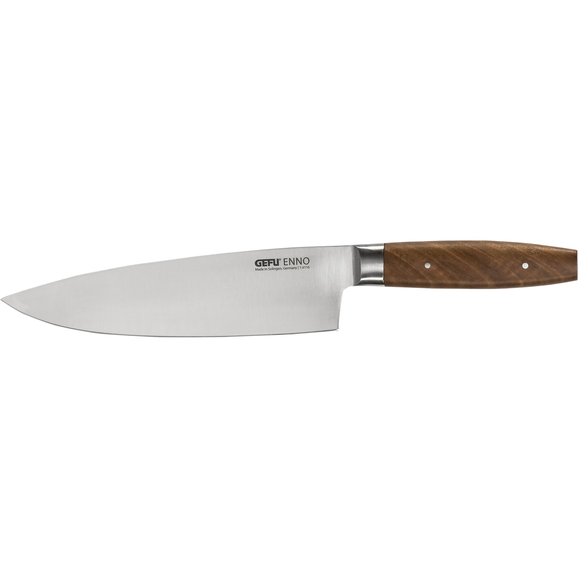 Küchenmesser, Kochmesser, Klinge, Holzgriff, Edelstahl