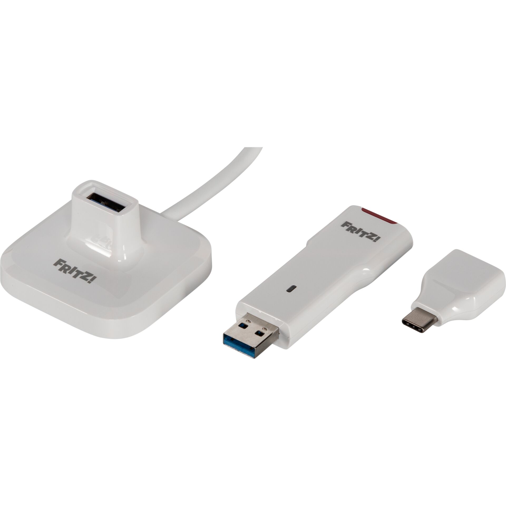 USB-Hub, USB 3.0, USB-C Adapter, USB-Adapter, Fritz! Zubehör
