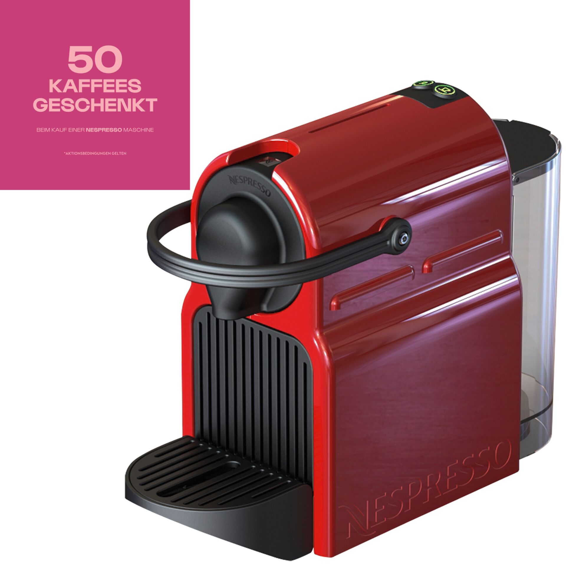 Postfach, Postfach, Kaffeemaschine, Nespresso, Kapselsystem, Rot, Kaffeeauslauf, Kaffeemaschine, Kapselmaschine, Nespresso, Rot, Kaffeezubereitung, Kaffeemaschine, Kapselmaschine, Nespressomaschine, Rot, Kompakt