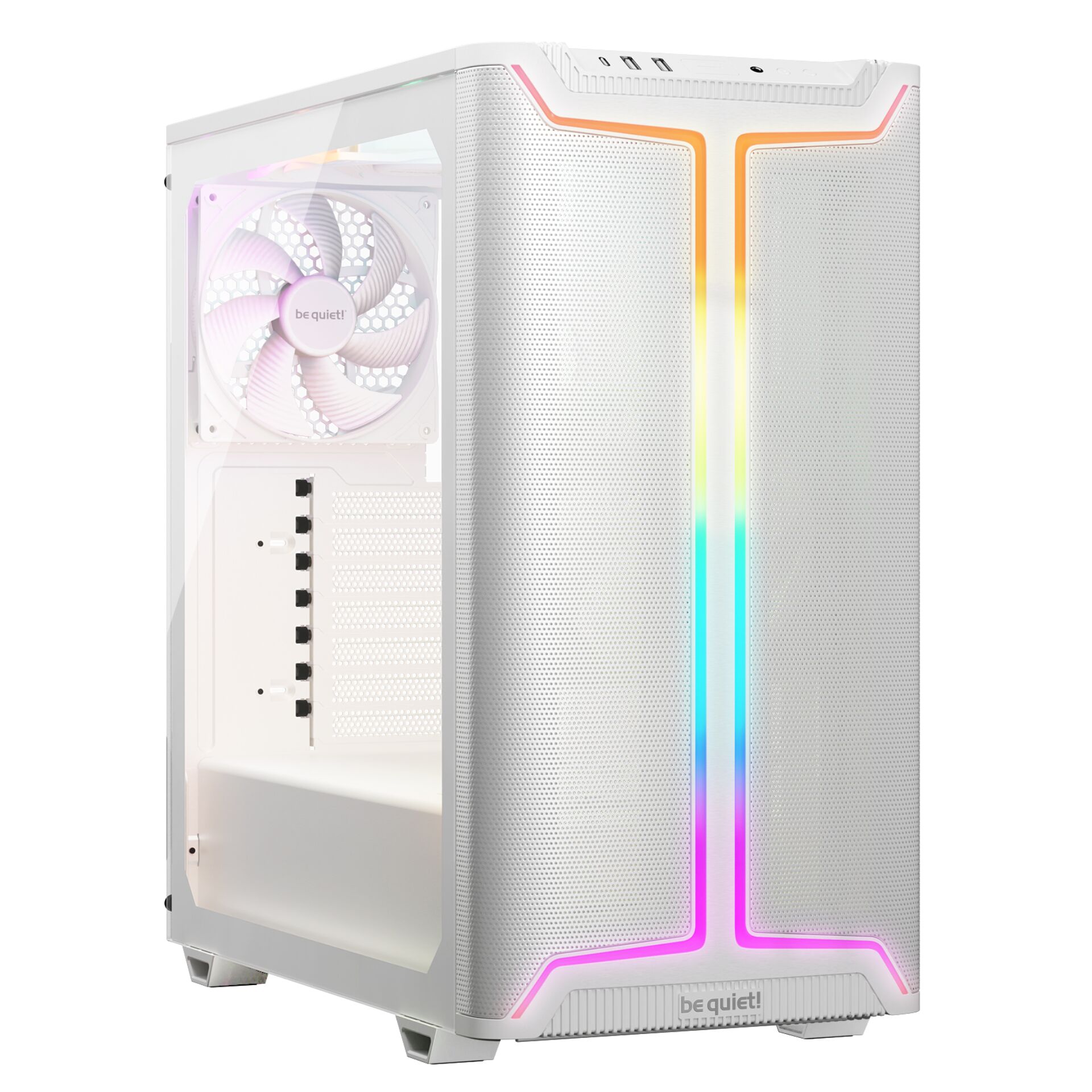 Gehäuse, PC-Gehäuse, RGB-Beleuchtung, Mid-Tower, Seitenfenster