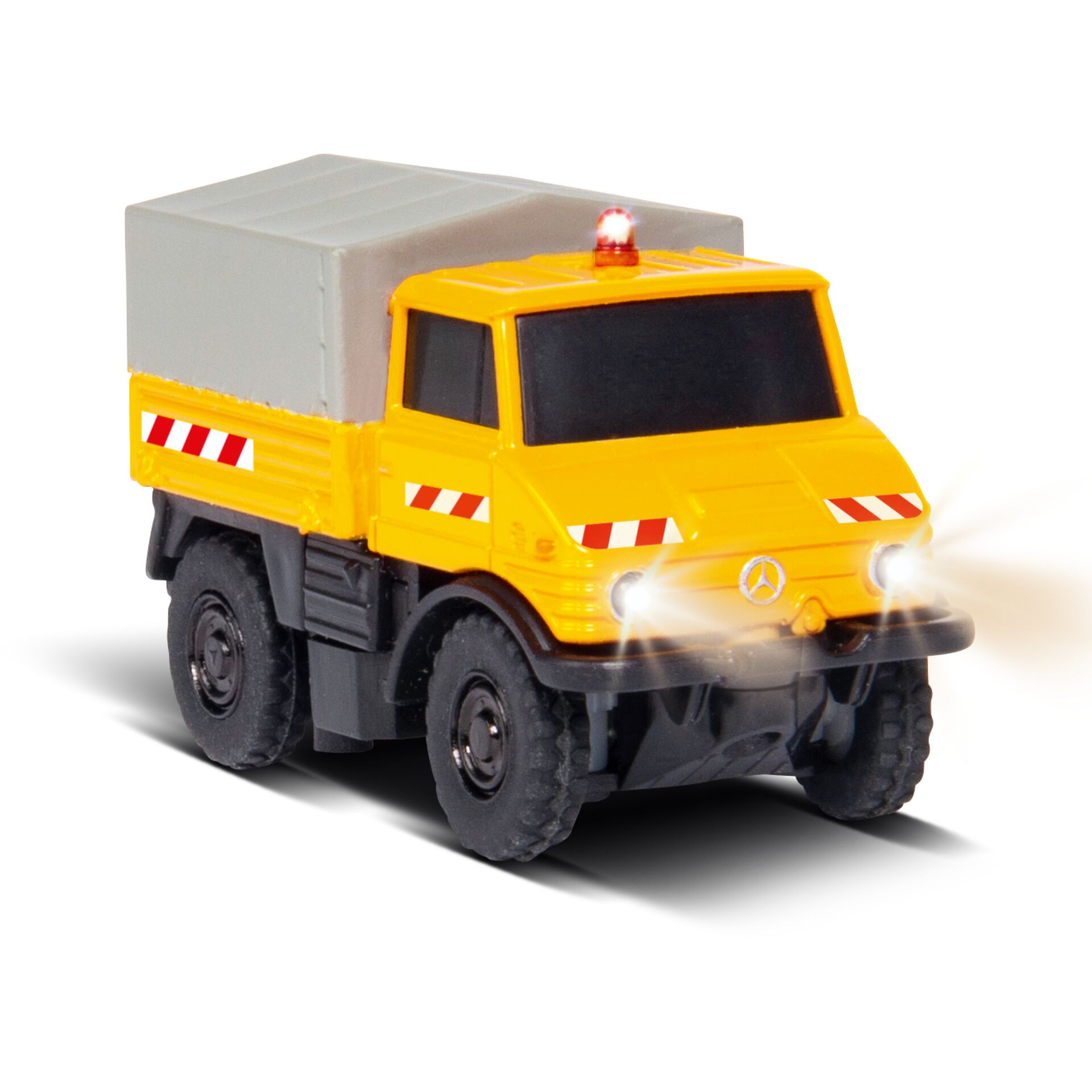 Lastwagen, Gelb, Lkw, Straßenbaubedarf, LED-Licht