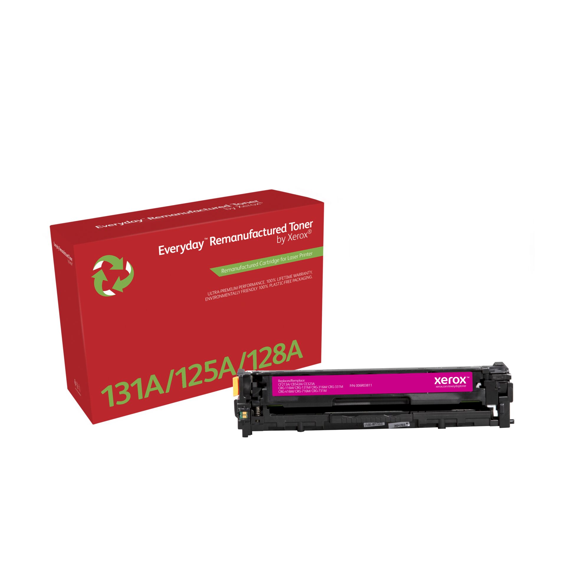Tonerpatrone, Laserdrucker, Magenta-Tonerkassette, Wiederaufbereitet, Xerox kompatibel