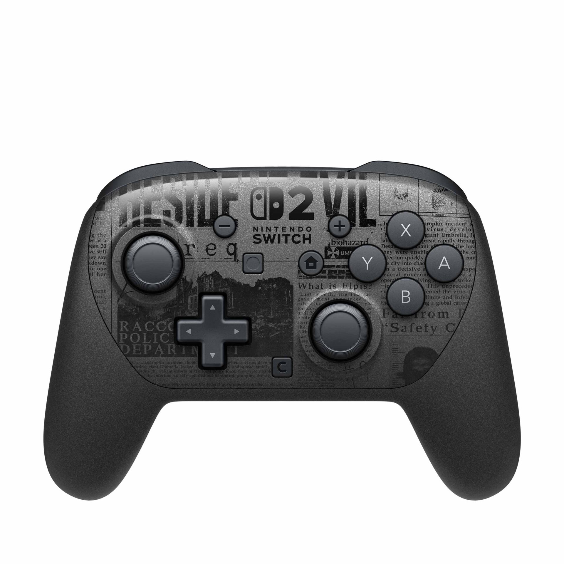 Nintendo Switch-Controller, Joy-Con-Stil, bedrucktes Muster, schwarzer Controller, Gaming-Zubehör