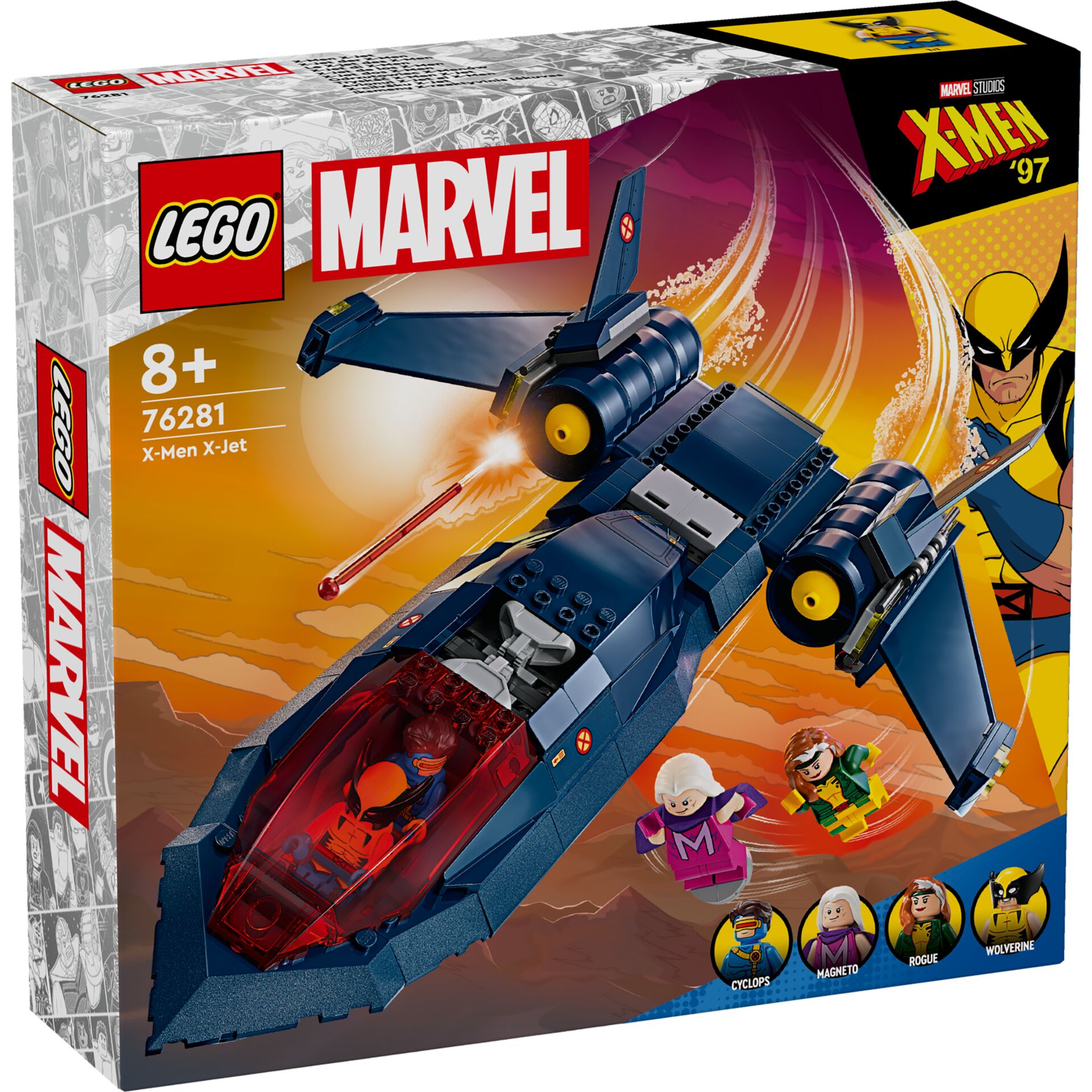 Lego, Marvel, X-Men, Jet, Jetfighter