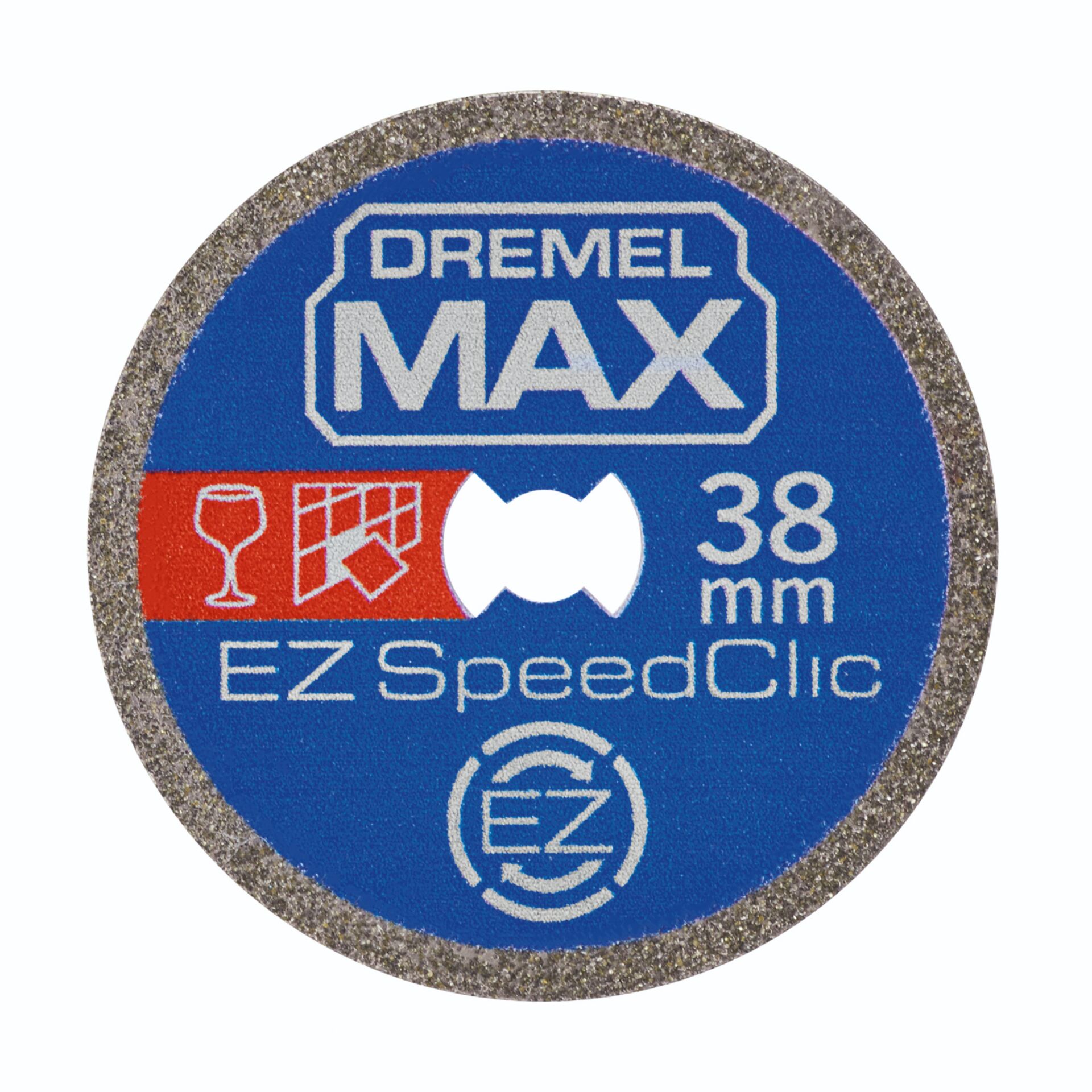 Diamant-Trennscheibe, 38 mm, Dremel Max, EZ SpeedClic, Kreisschleiferzubehör