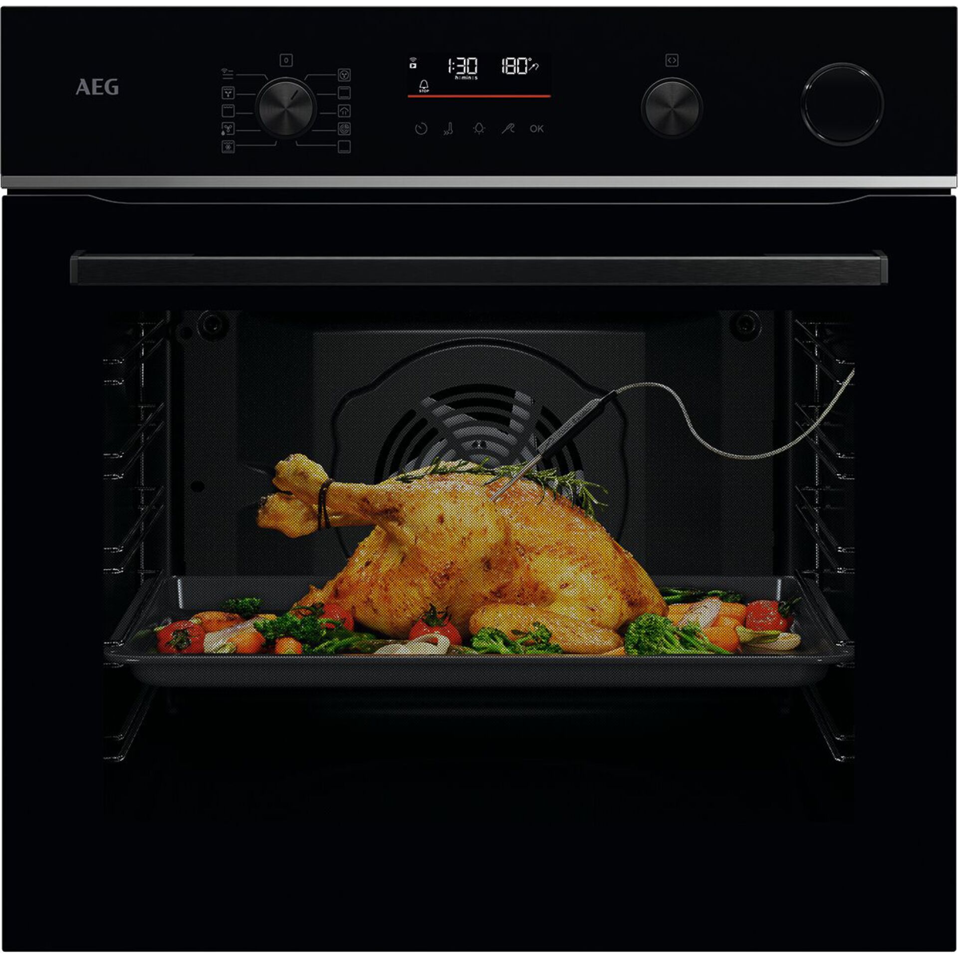 Backofen, Ofen, Garraum, Braten, Hähnchenbraten
