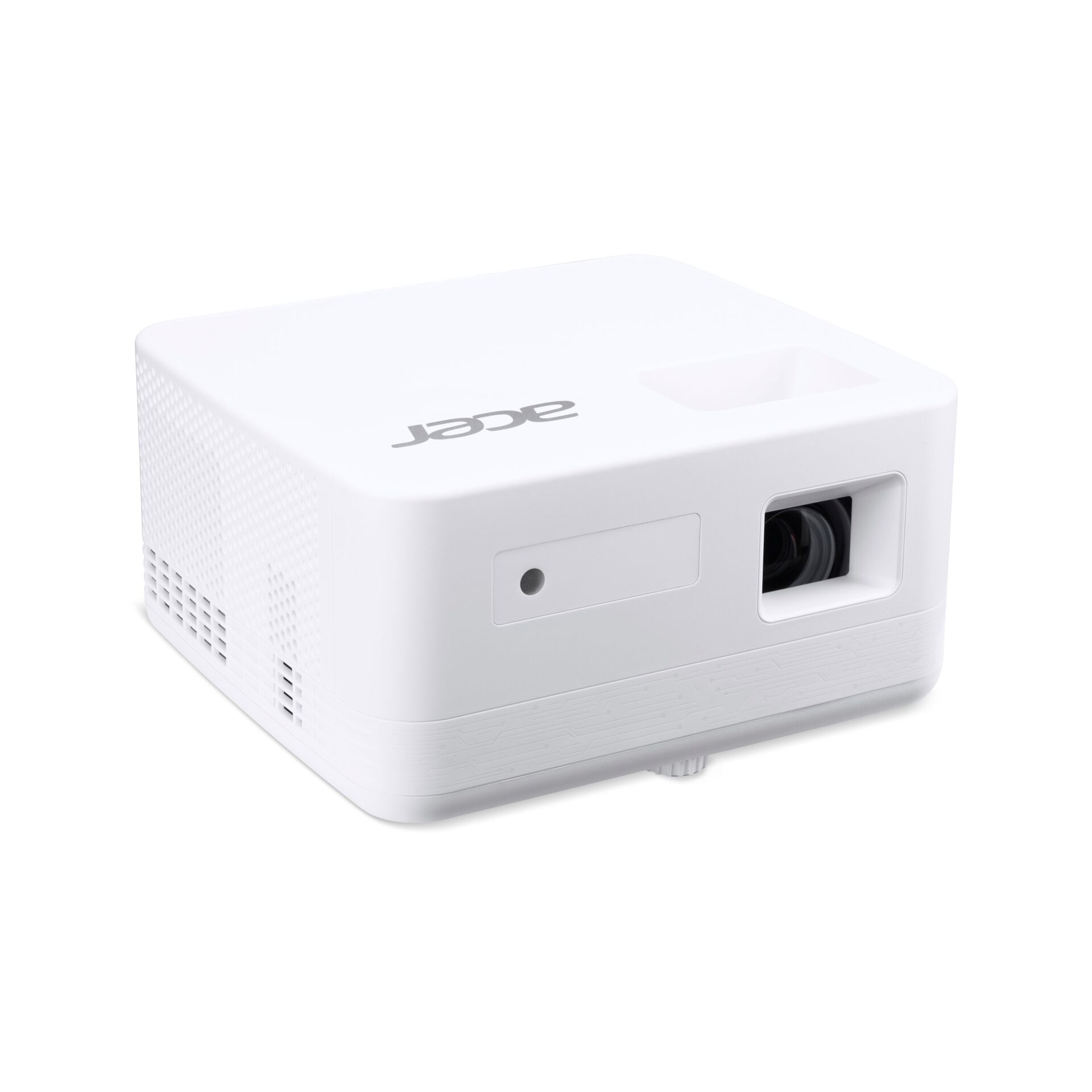 Projektor, LED-Beamer, Weiß, Projektionsgerät, Kompakt