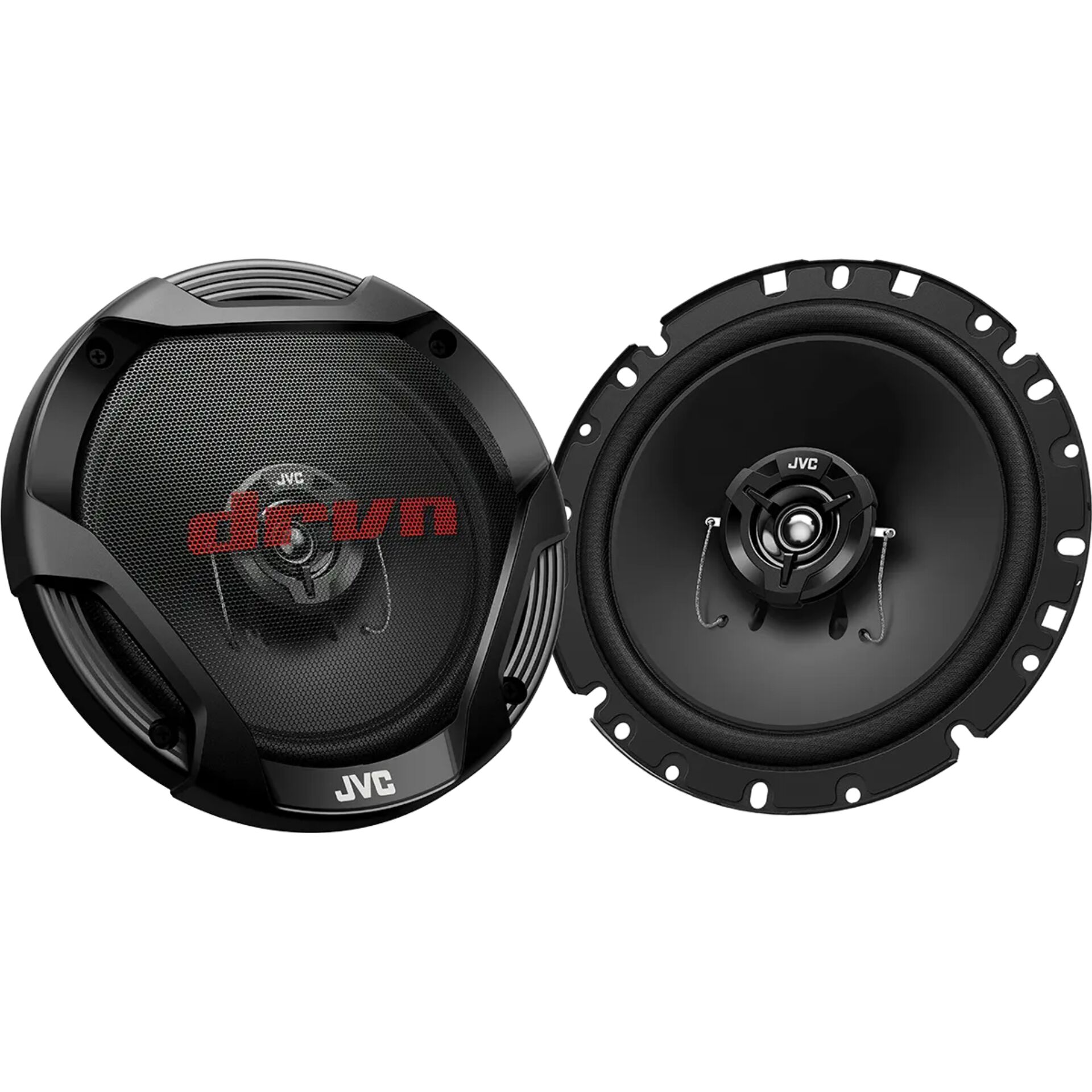 lautsprecher, car audio, 2-wege, kfz-lautsprecher, mattschwarz