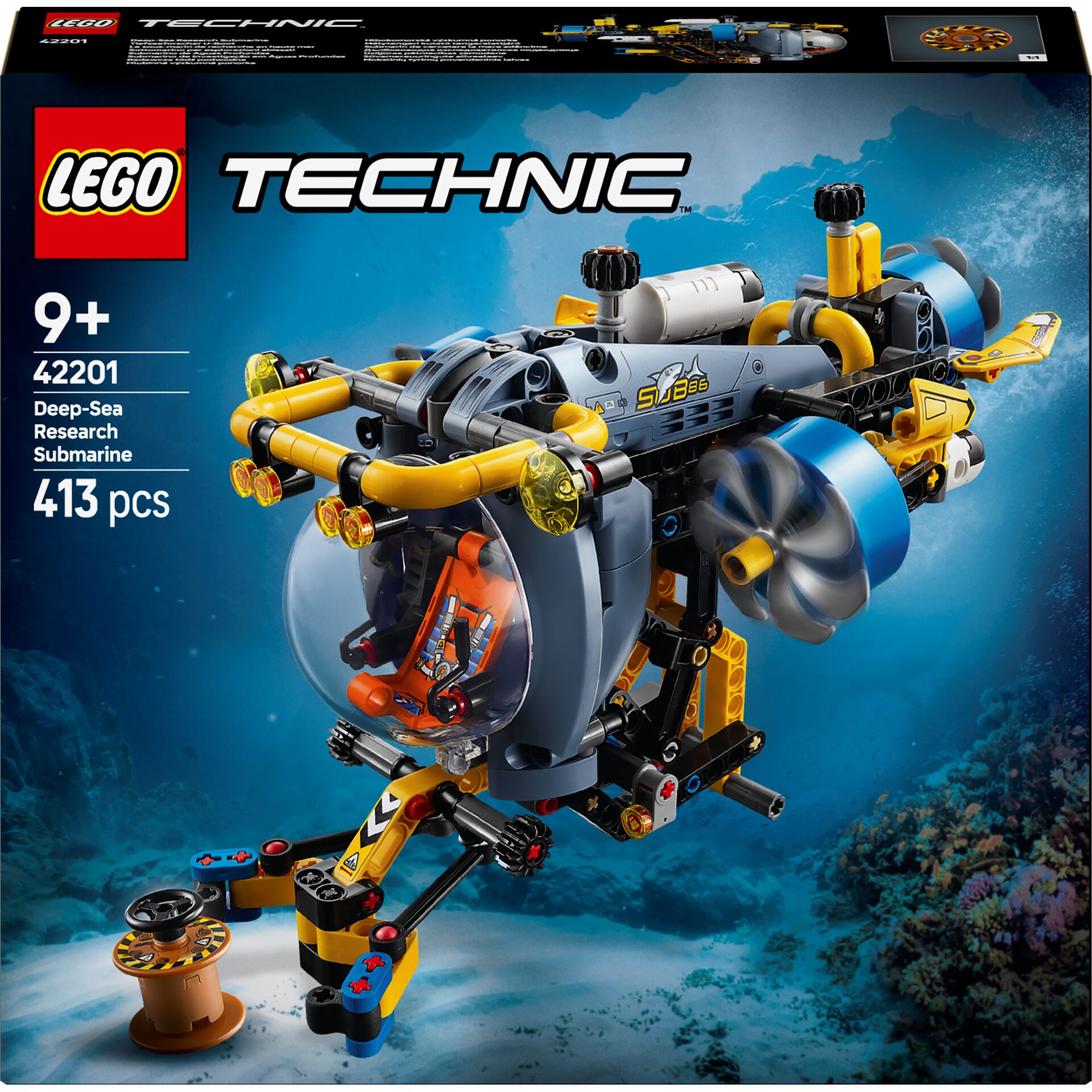 LEGO, Technic, Unterwasserroboter, Tiefsee, 413 Teile