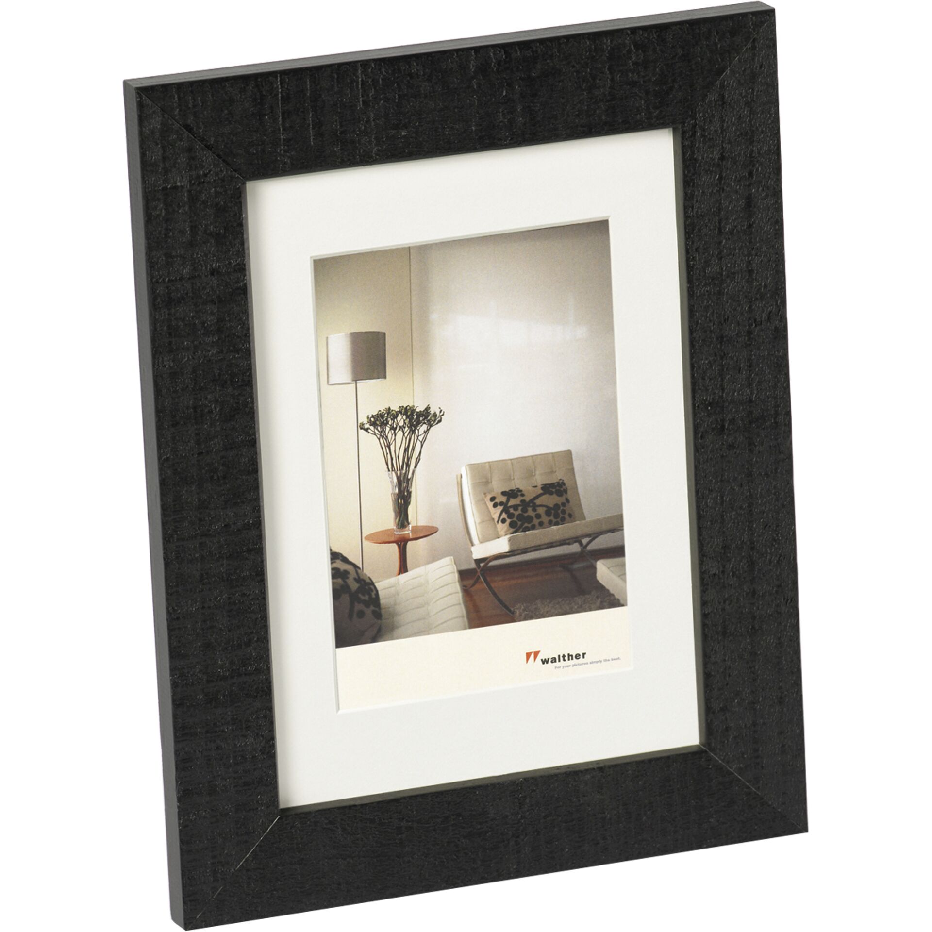 Walther Home               10x15  Holz schwarz              HO015B
