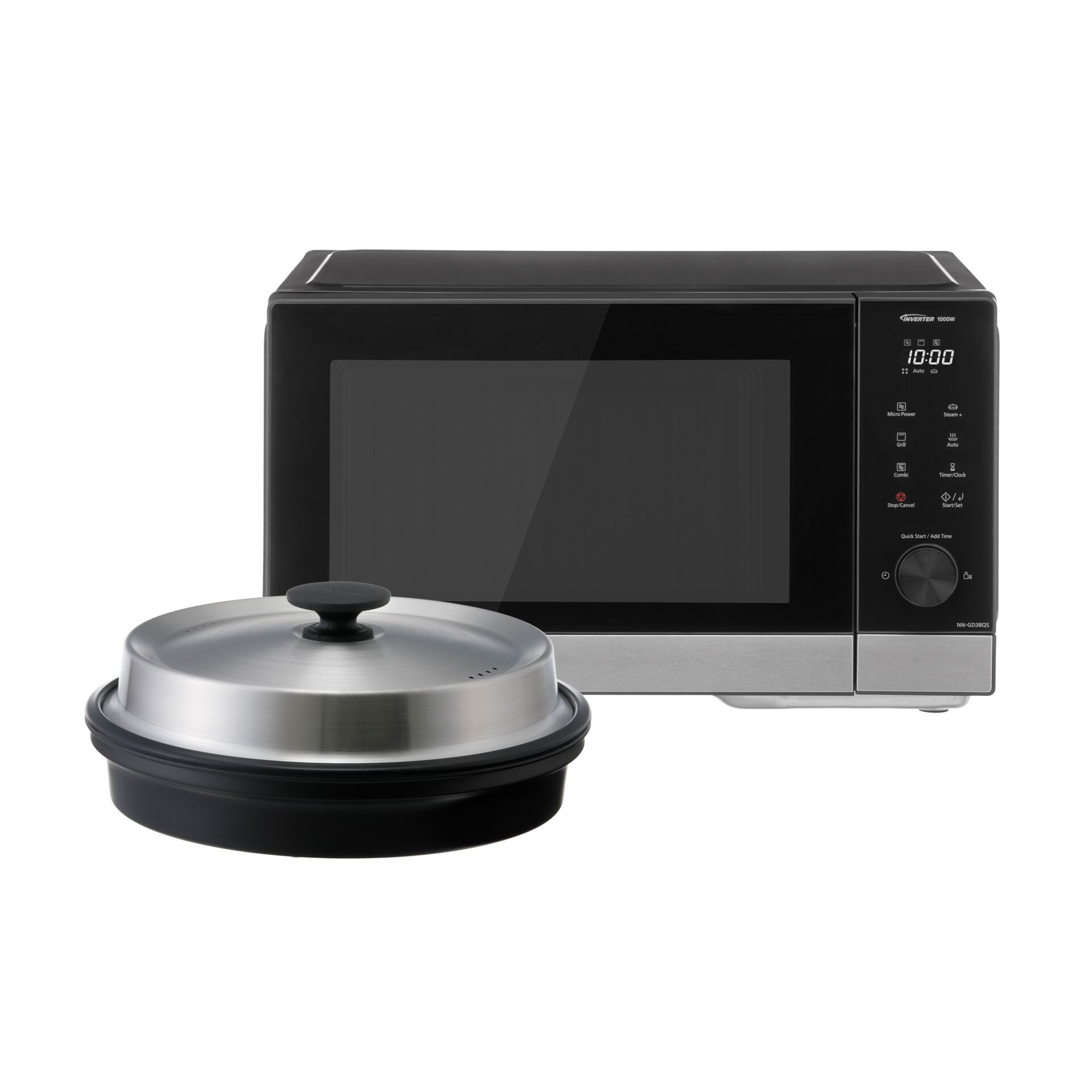 Mikrowelle, Backofen, Dampfgarer, Infrarot, Kochgeschirr-Set