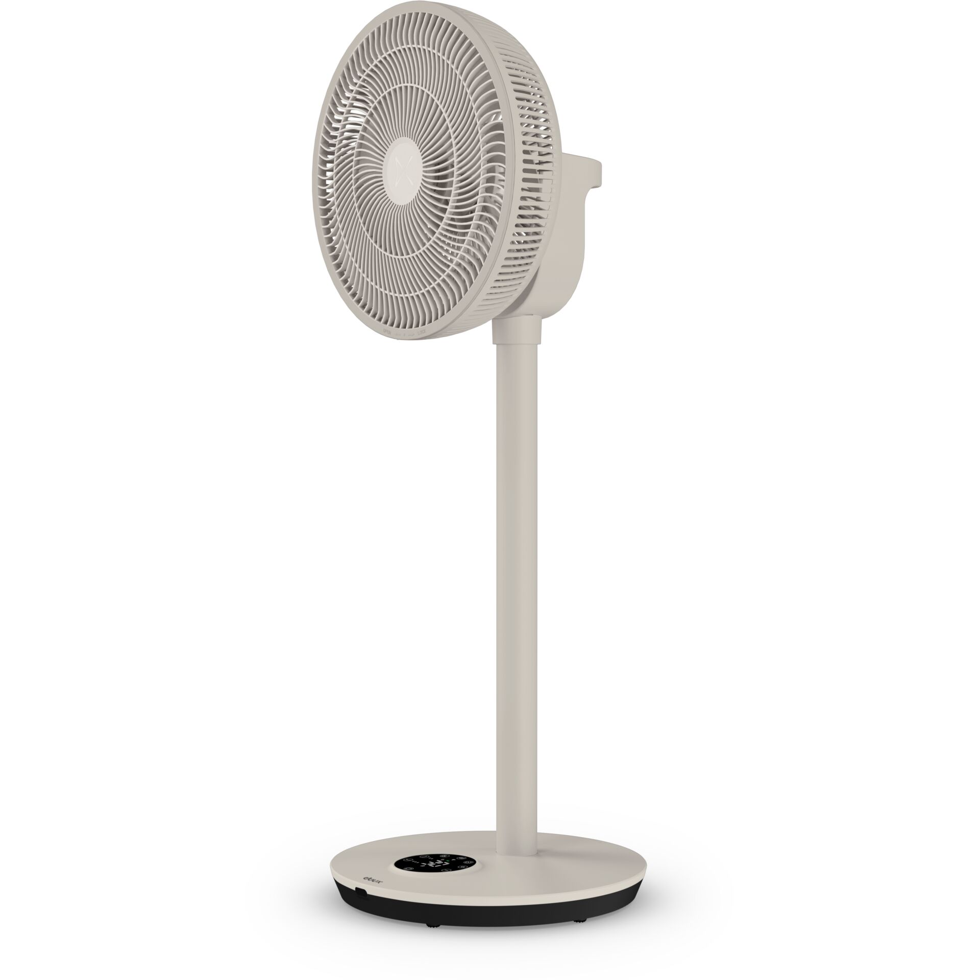 Ventilator, Turbo-Fan, Standventilator, Fernbedienung, Smart-Fan, Ventilator, Standventilator, Oszillierend, Beige, Standfuß
