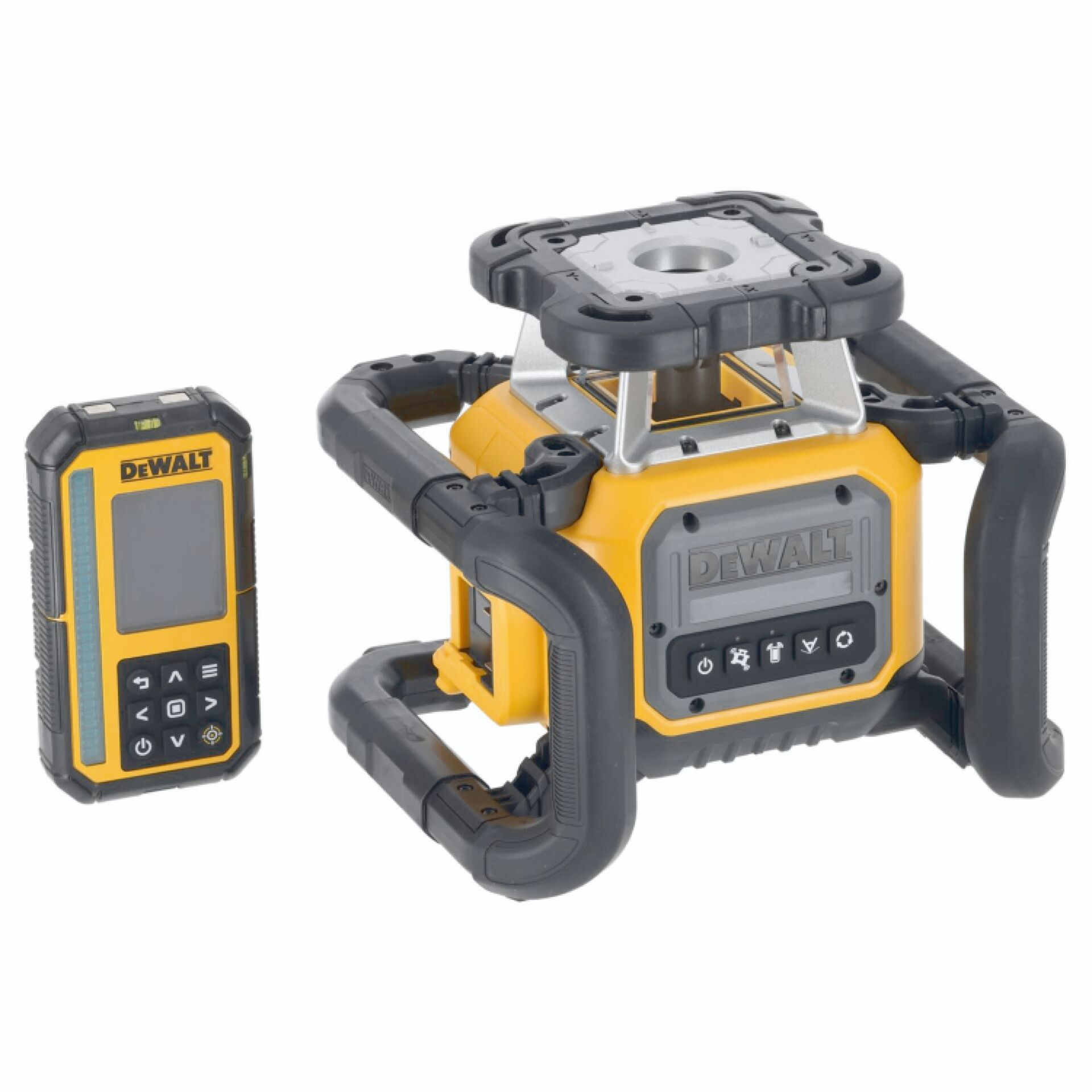 Laserlevel, Rotationslaser, Kompakt, Gehäuse, Akku-Baustein