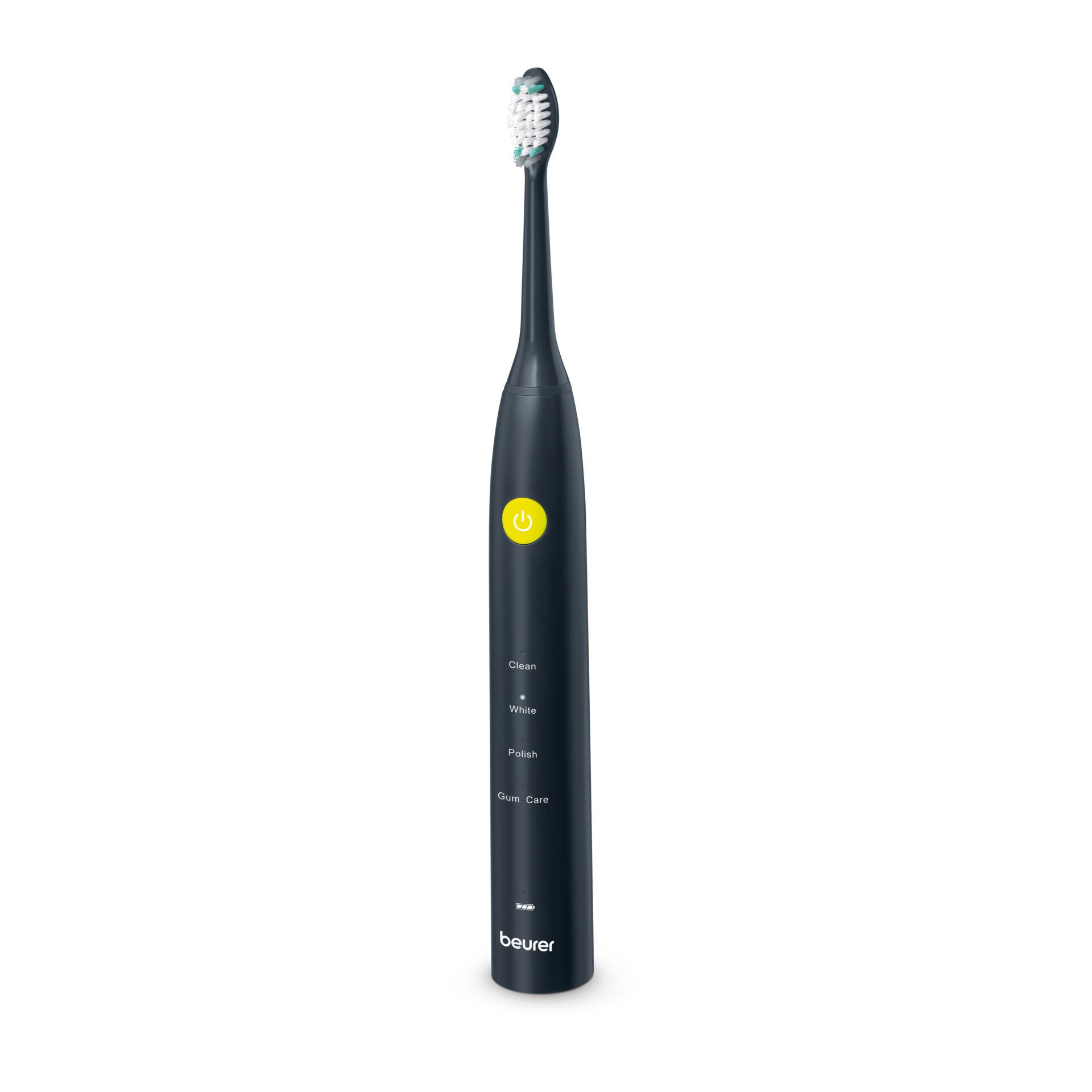 elektrische zahnbürste, sonische zahnbürste, beurer, schwarz, verpackung, Elektrische Zahnbürste, Schallzahnbürste, Schwarz, LED-Button, Beurer
