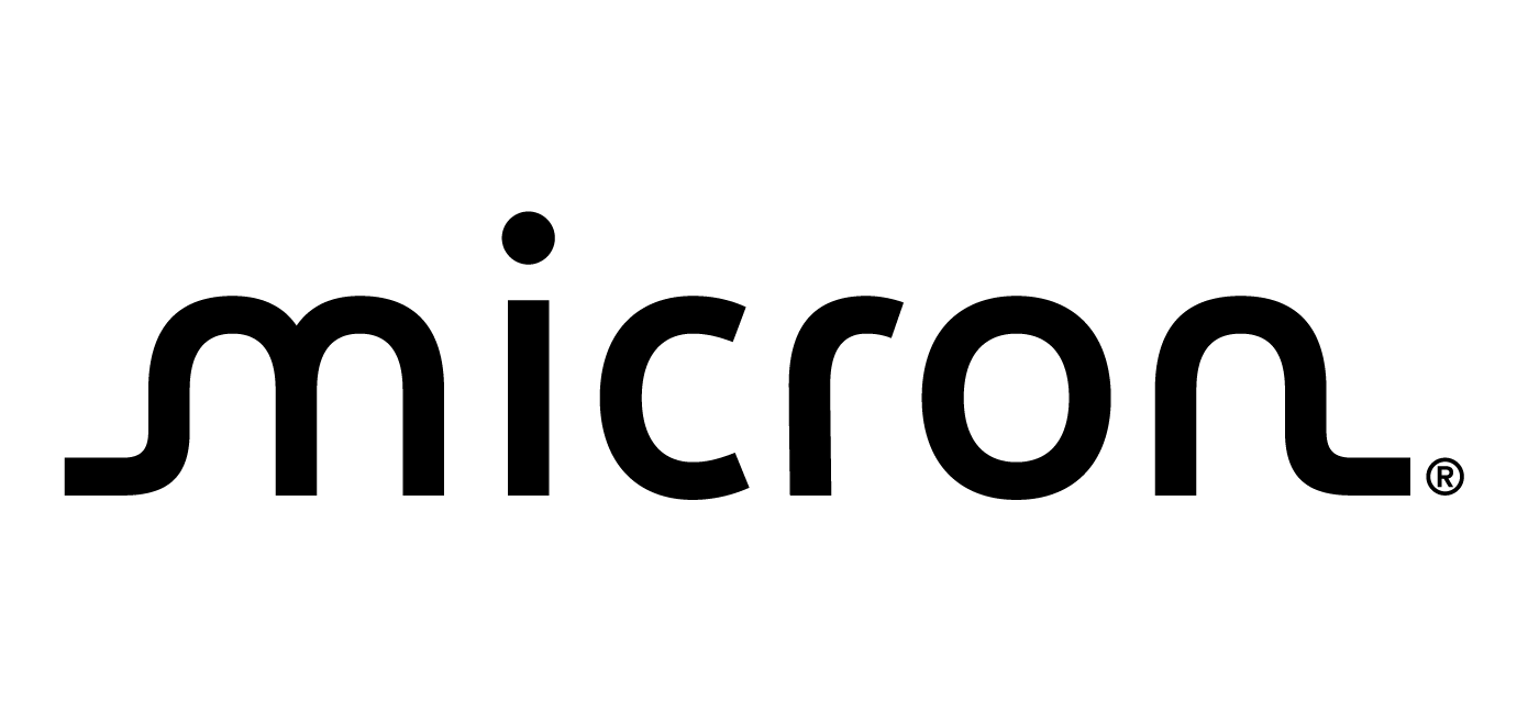 Logo, Micron, Brandzeichen, Typografie, Wortmarke