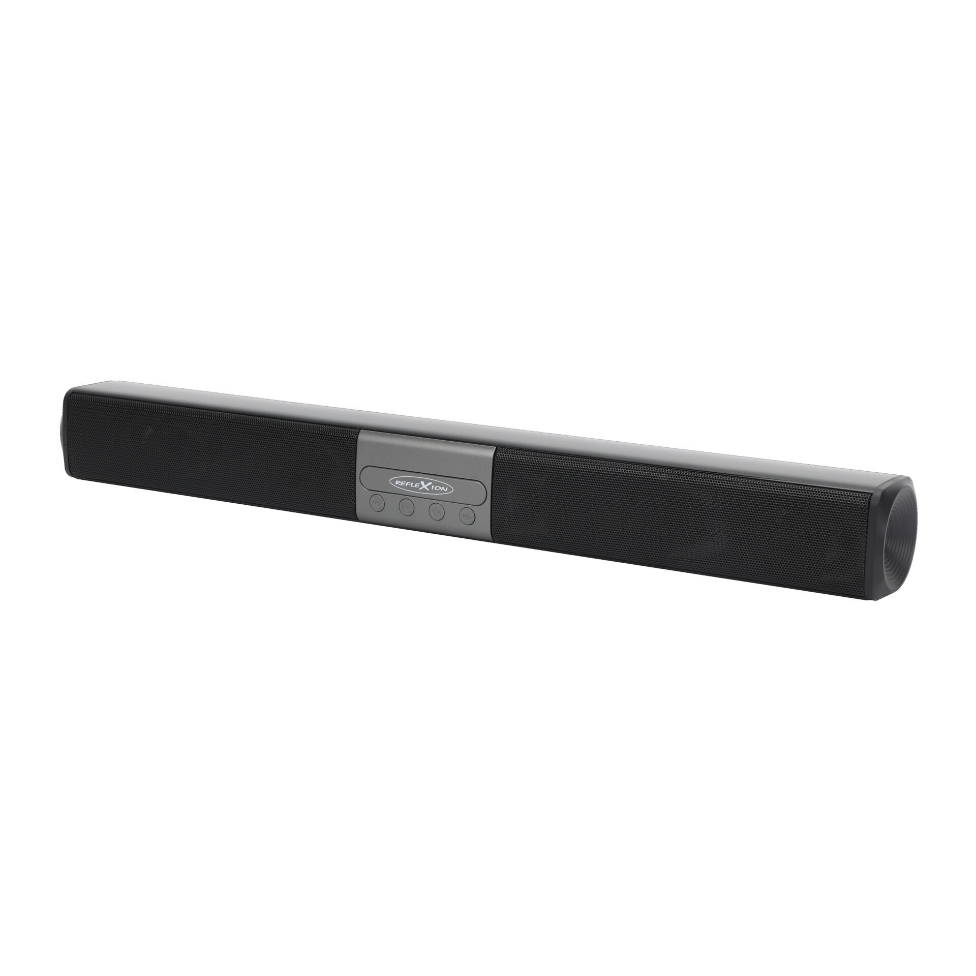 Soundbar, 2.0, Schwarz, Lautsprecher, Bedienelemente