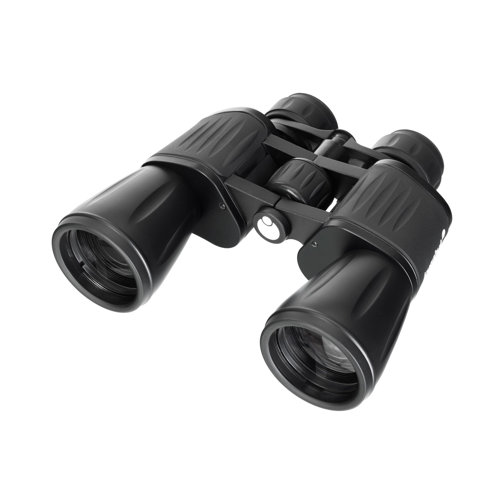 Fernglas, Binokular, Doppelseitig, Gummiarmierung, Schwarz