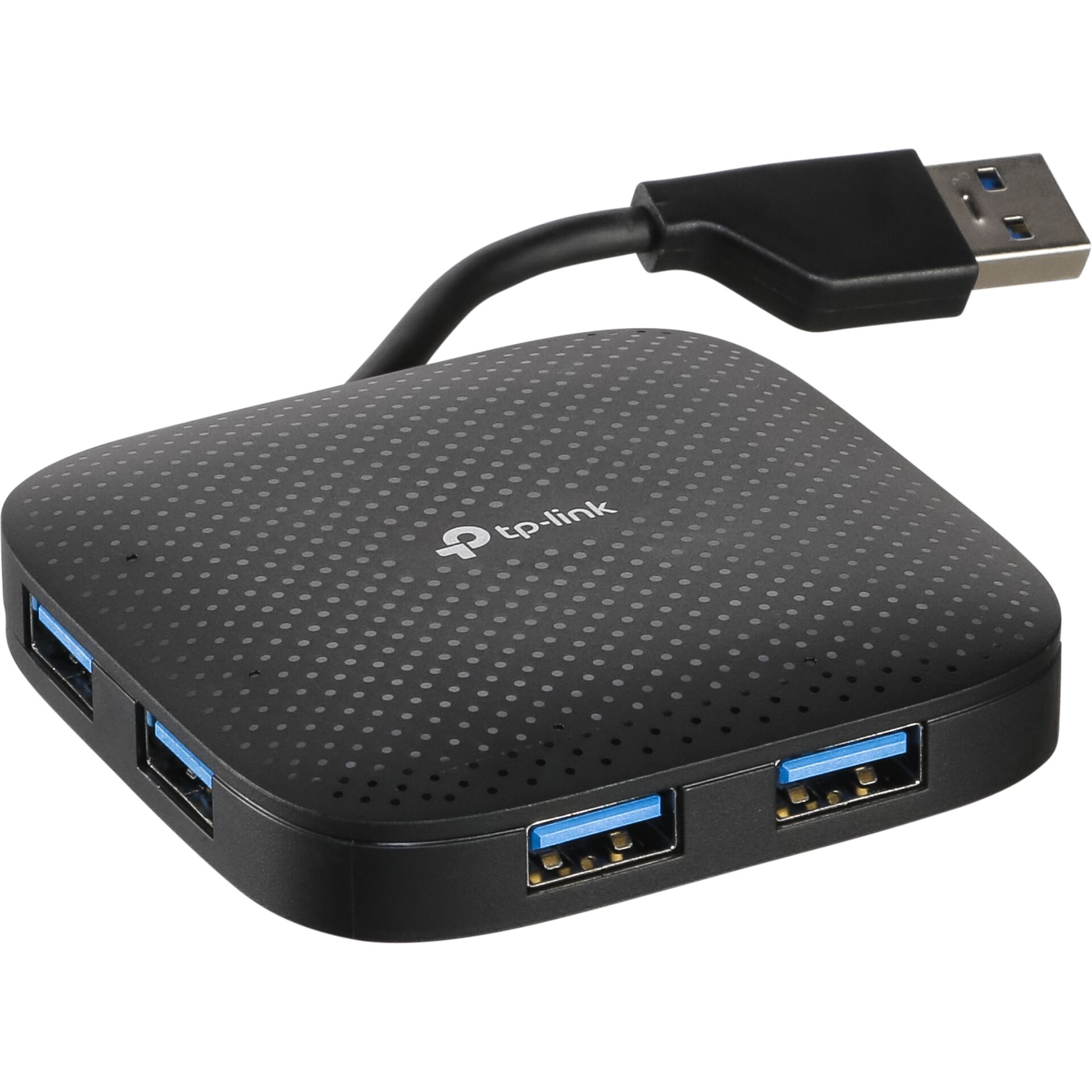 USB-Hub, 4-Port, TP-Link, Schwarz, Kabel