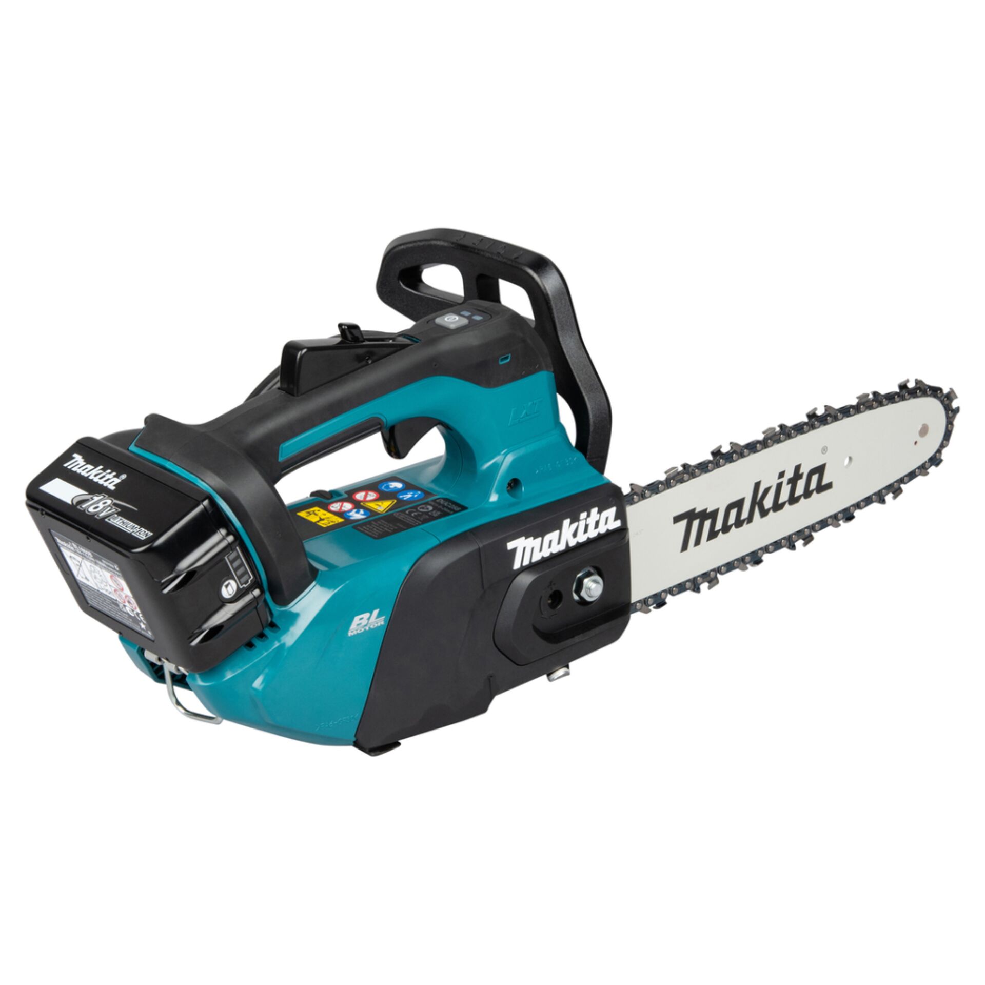 Kettensäge, Akku, Makita, Teal, Batterie