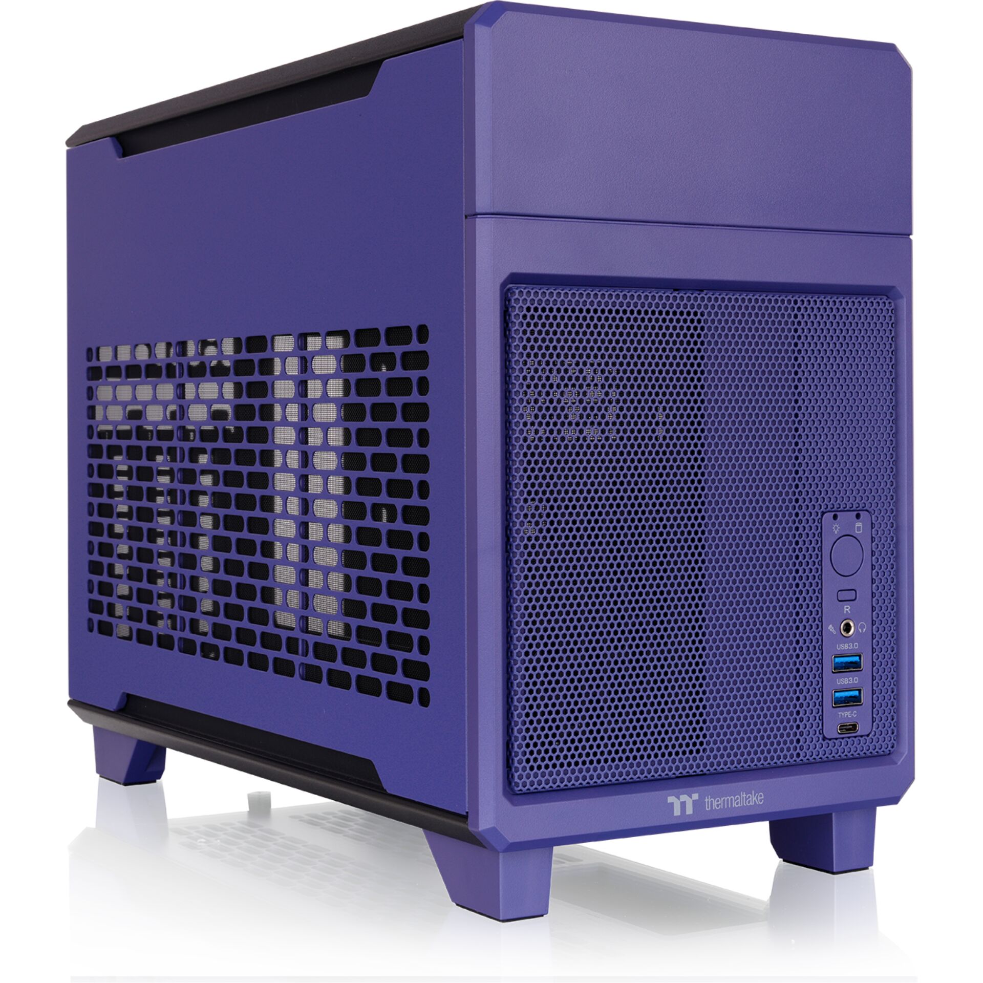 Mini PC, Purple case, Ventilation, USB-C, HDMI