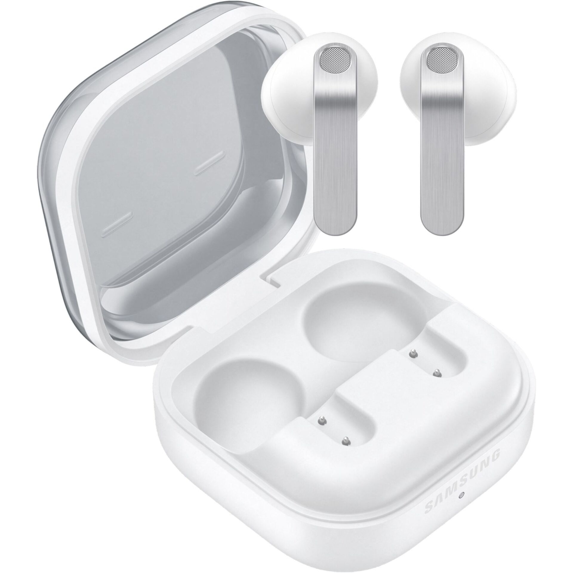 Kopfhörer, In-Ear, Wireless, Ladekoffer, Brillantsilber