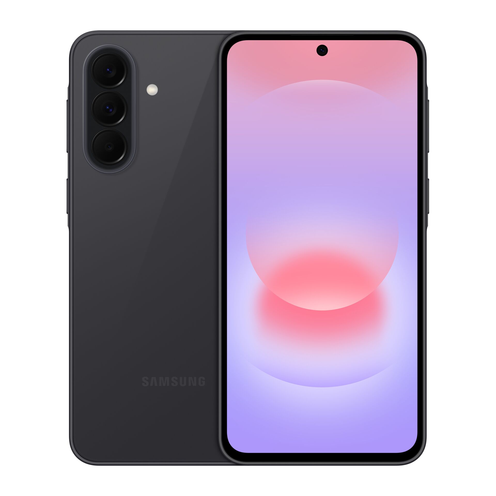 Smartphone, Triple camera, Black, Edge-to-edge display, Front camera hole-punch