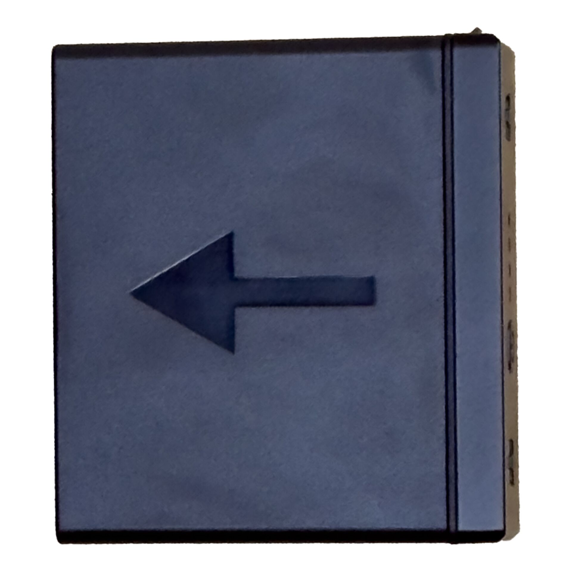 Arrow, Links, Karte, Flach, Blau