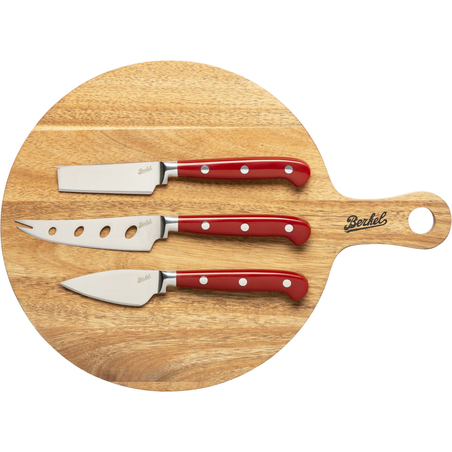 Schneiderset, Käsemesser, Brotmesser, Kochmesser, Holzbrett