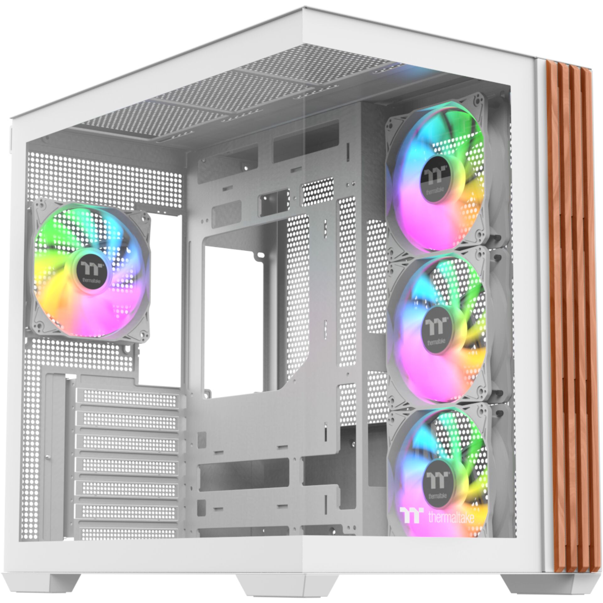 PC-Gehäuse, Mid-Tower, RGB-Lüfter, ARGB-Lüfter, kühlungssystem