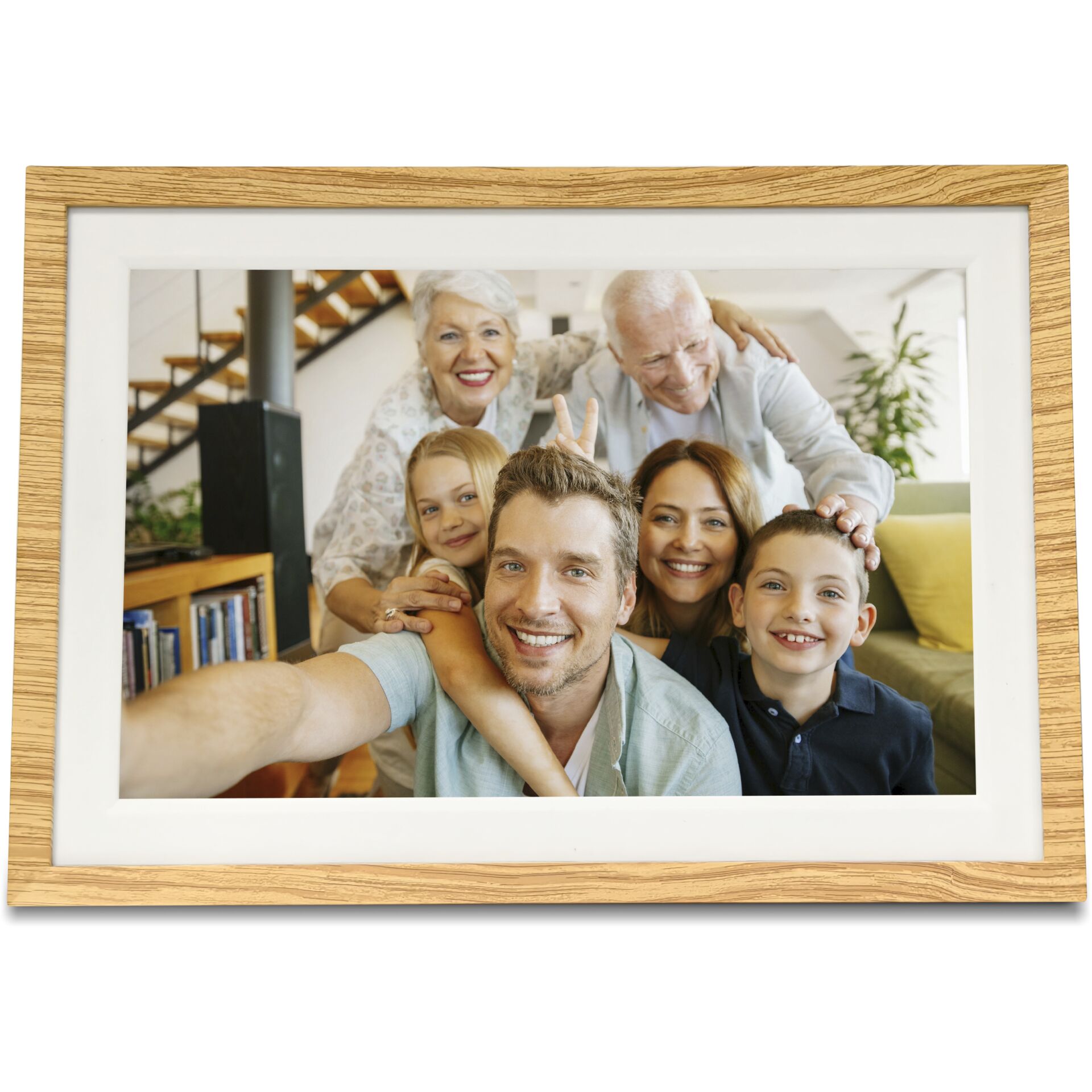 bilderrahmen, fotodruck, holzrahmen, familienfoto, rahmenbild