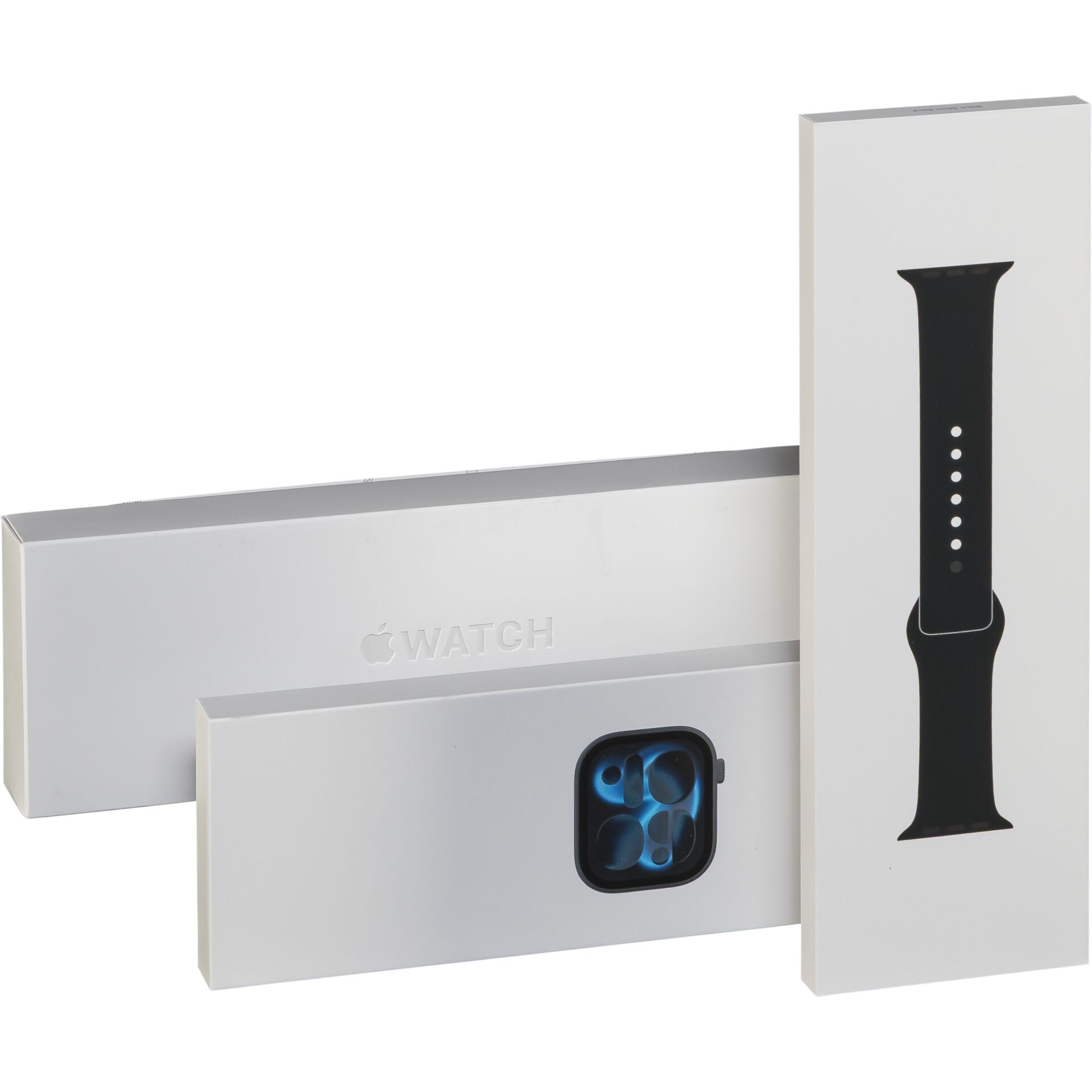 uhr, uhr, apple, armband, verpackung