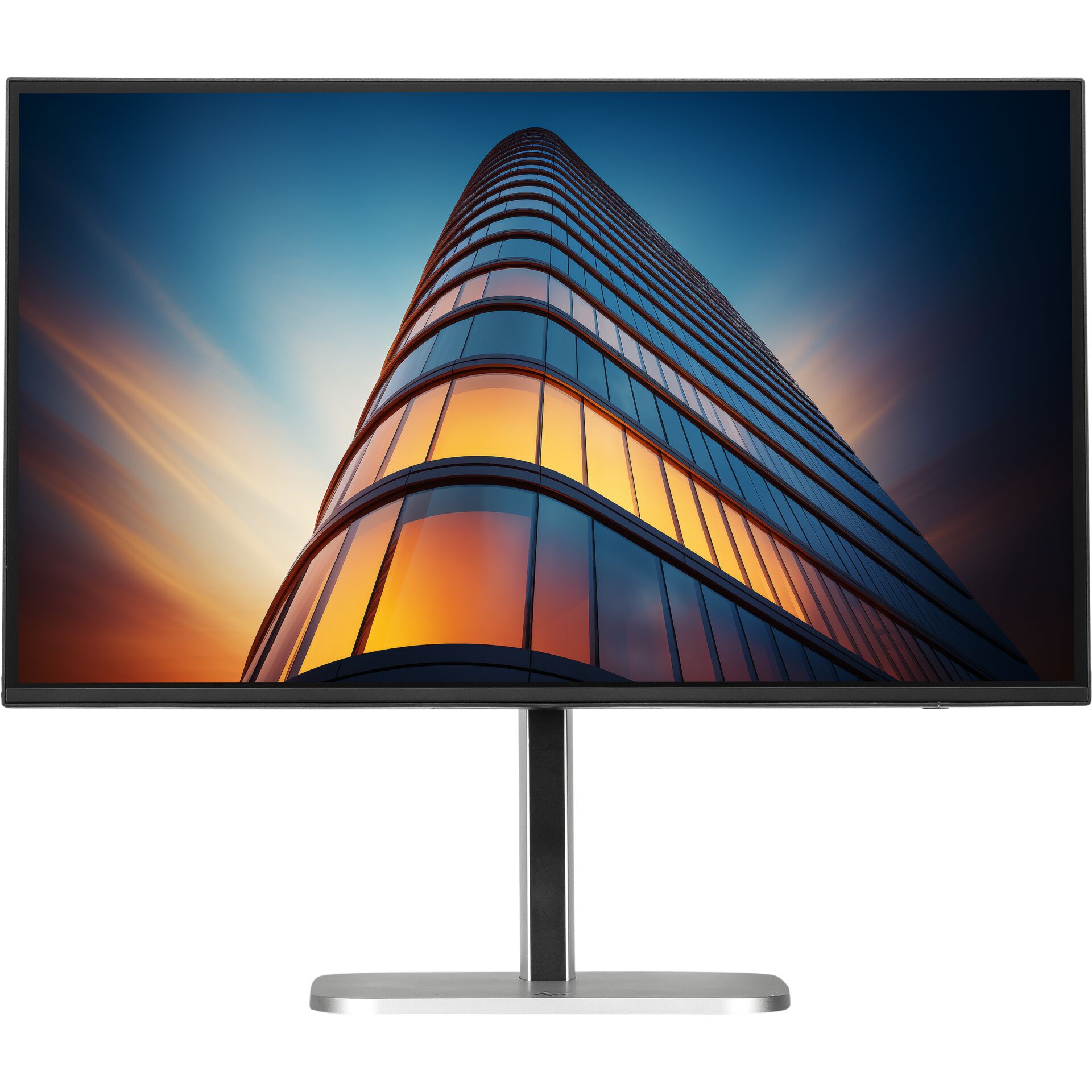 Monitor, LED, 4K?, Ständer, Bildschirm