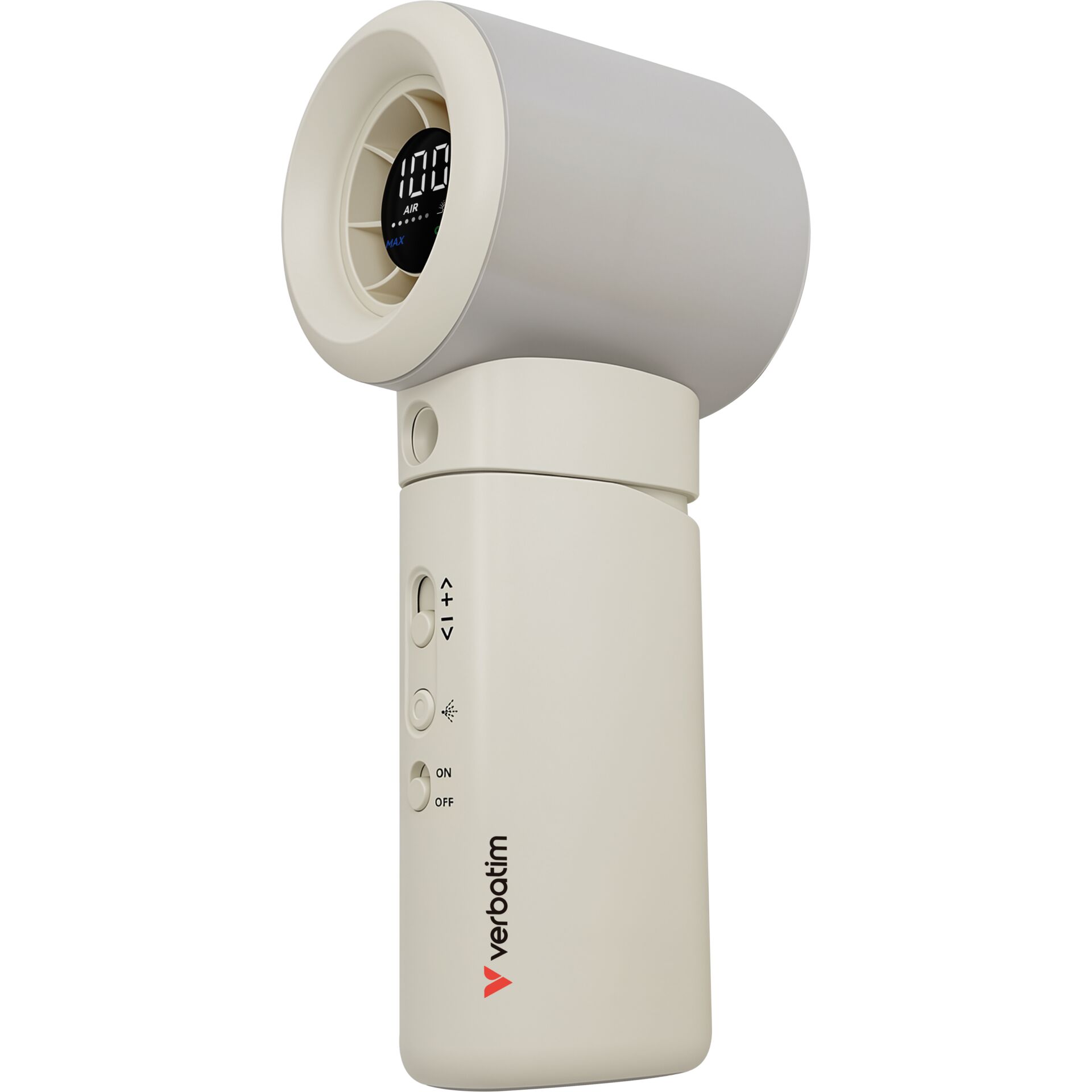 Massagegerät, Handheld, Beige, Akku, Vibrationsmassage