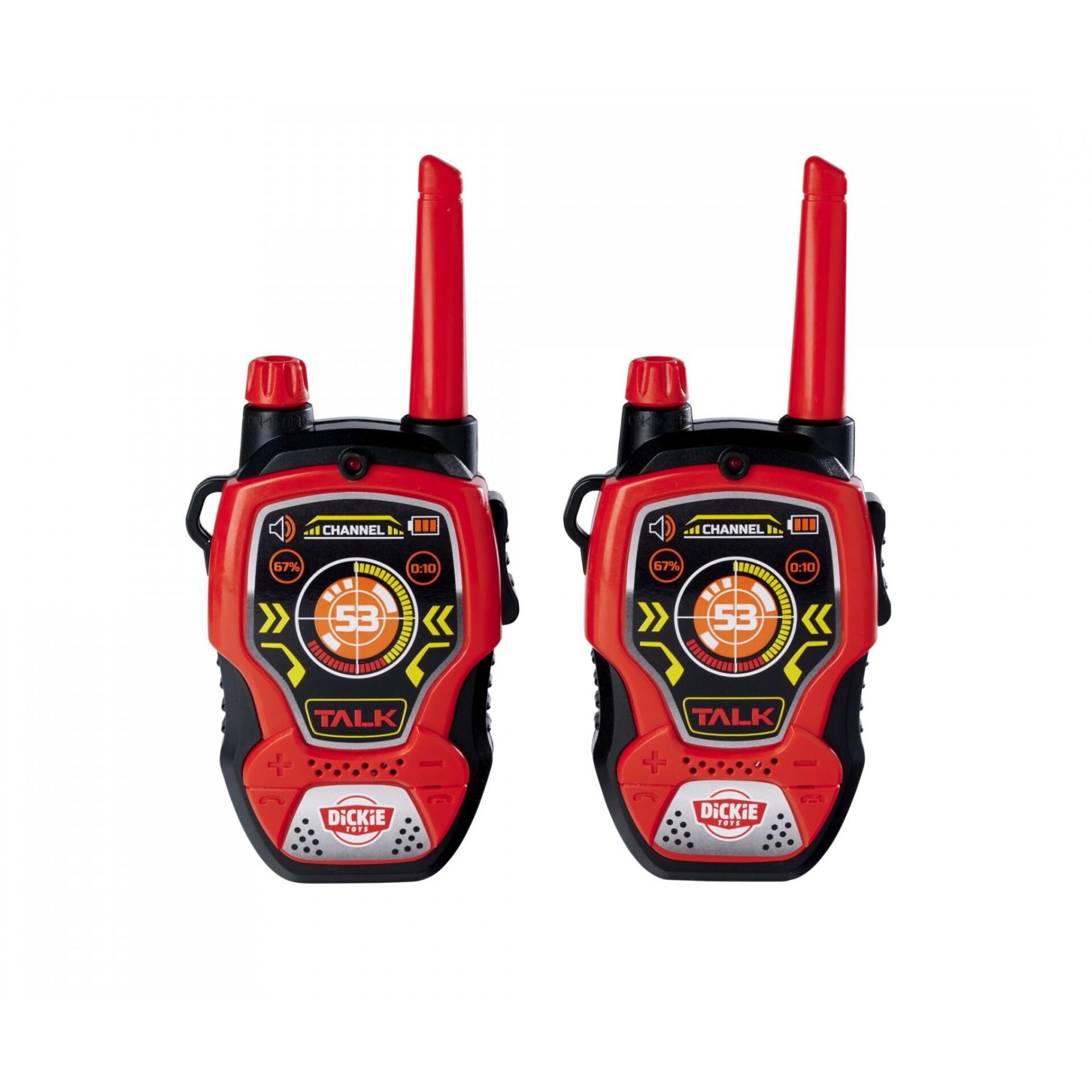 Spielzeug, Walkie-Talkie, Twinset, Rot, Dickie Toy
