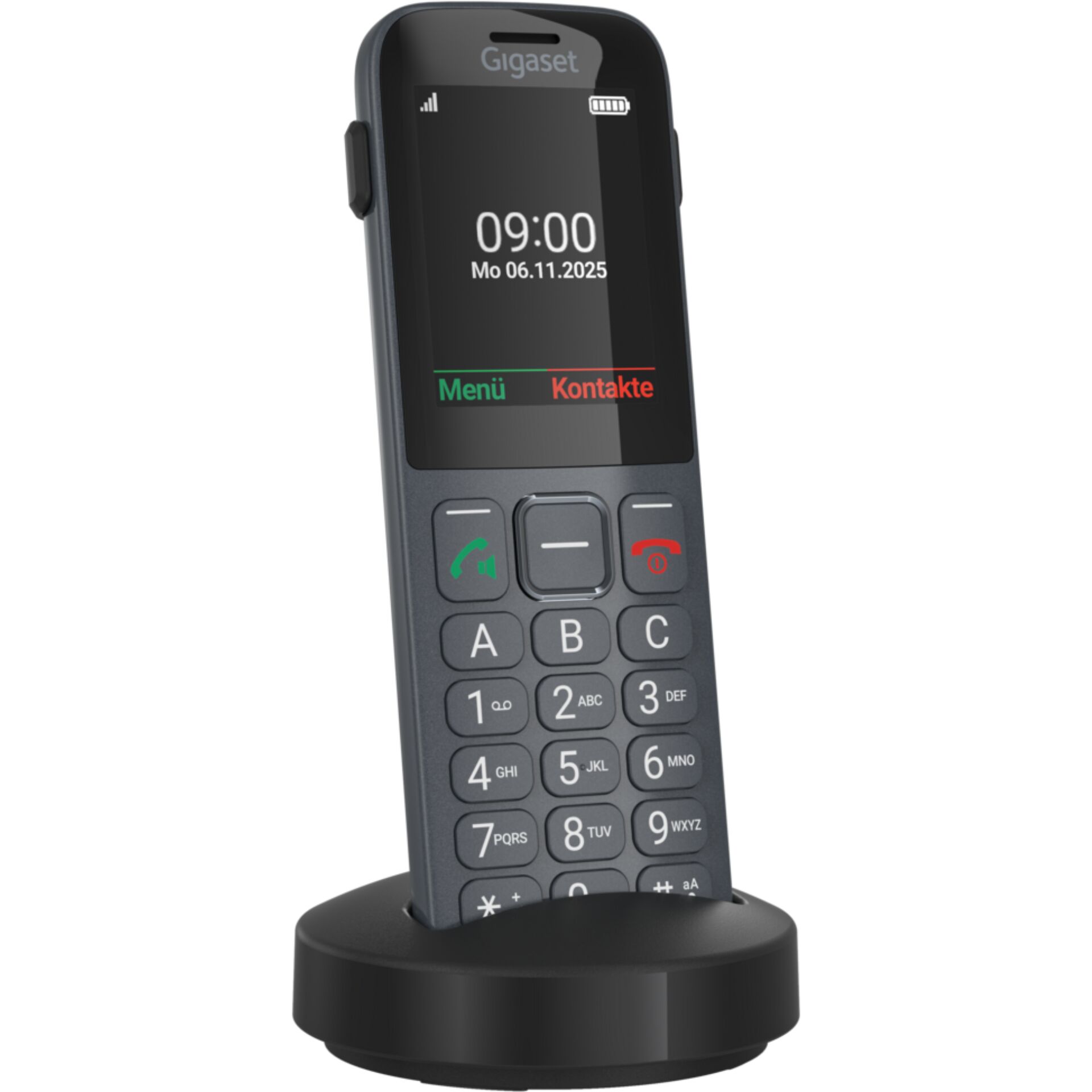 Mobiltelefon, Drahtloses Telefon, Klapphandy, Tastatur, Ladestation