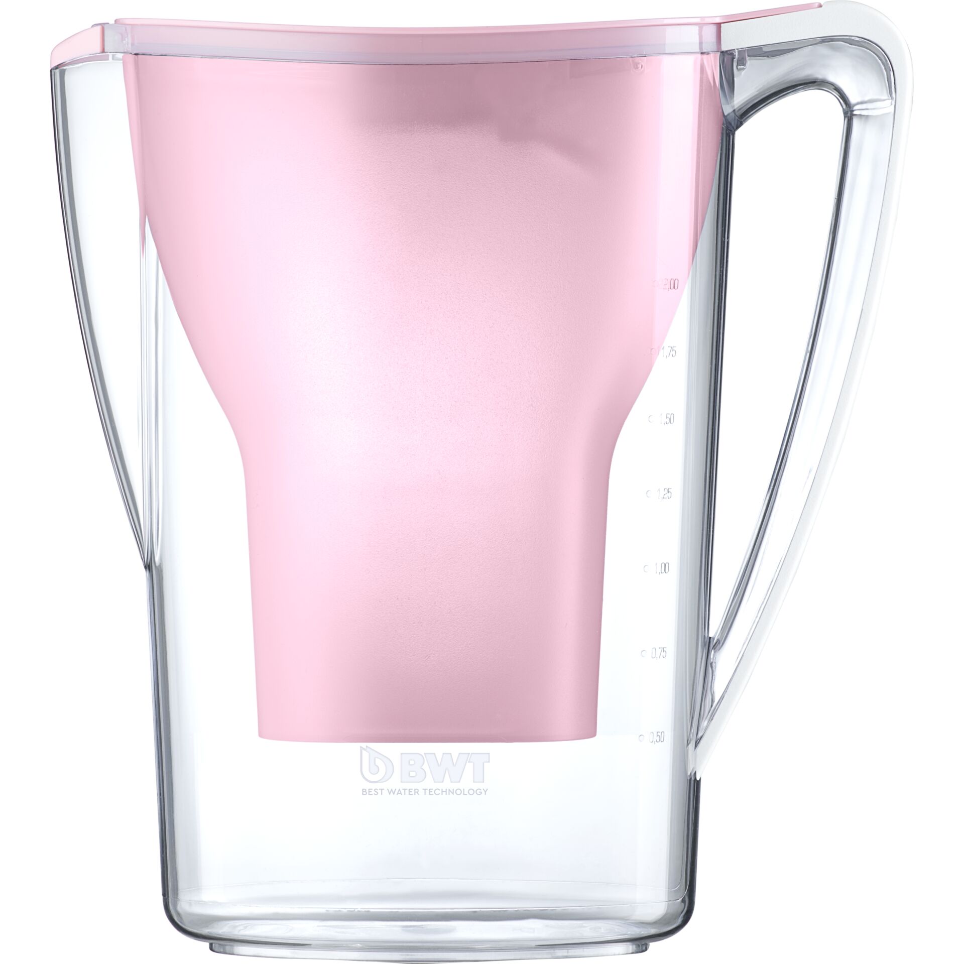Wasserkanne, Wasserkaraffe, Pitcher, Klares Kunststoff, Pink