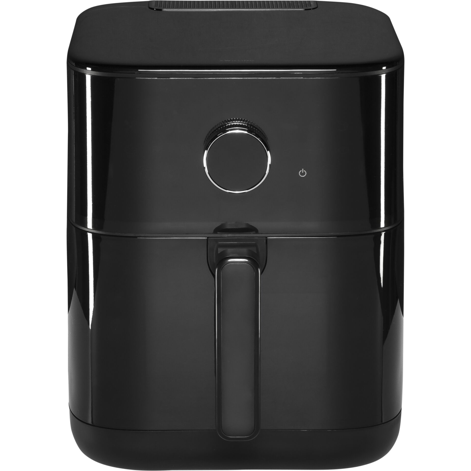 Air fryer, Schwarz, Digitalanzeige, Kompakte Bauweise, Griff/Haltebügel