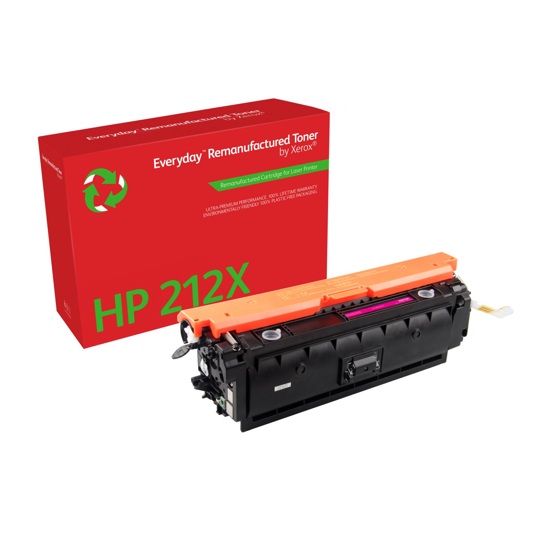 Toner, HP 212X, Remanufactured, Laser printer, T cartridge