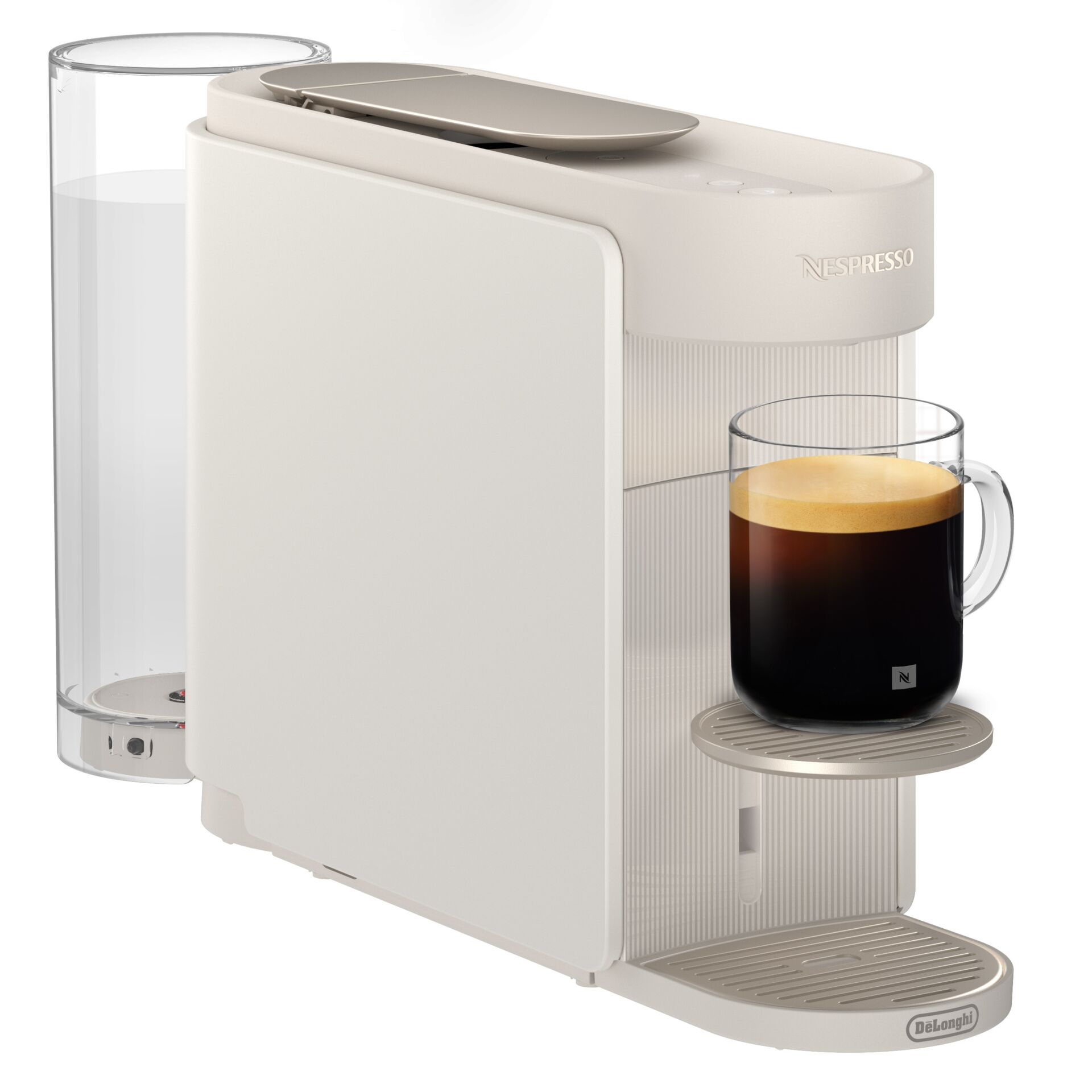 Kaffeemaschine, Espressomaschine, Einzelpad, Milchaufschäumer, Kaffeeausgabe, Kaffeemaschine, Kapselmaschine, Nespresso, Espresso, Becherhalter, Kaffeemaschine, Ein-Knopf-Spezial, Pulverkaffeemaschine, Kaffeeauslauf, Espresso-Tank