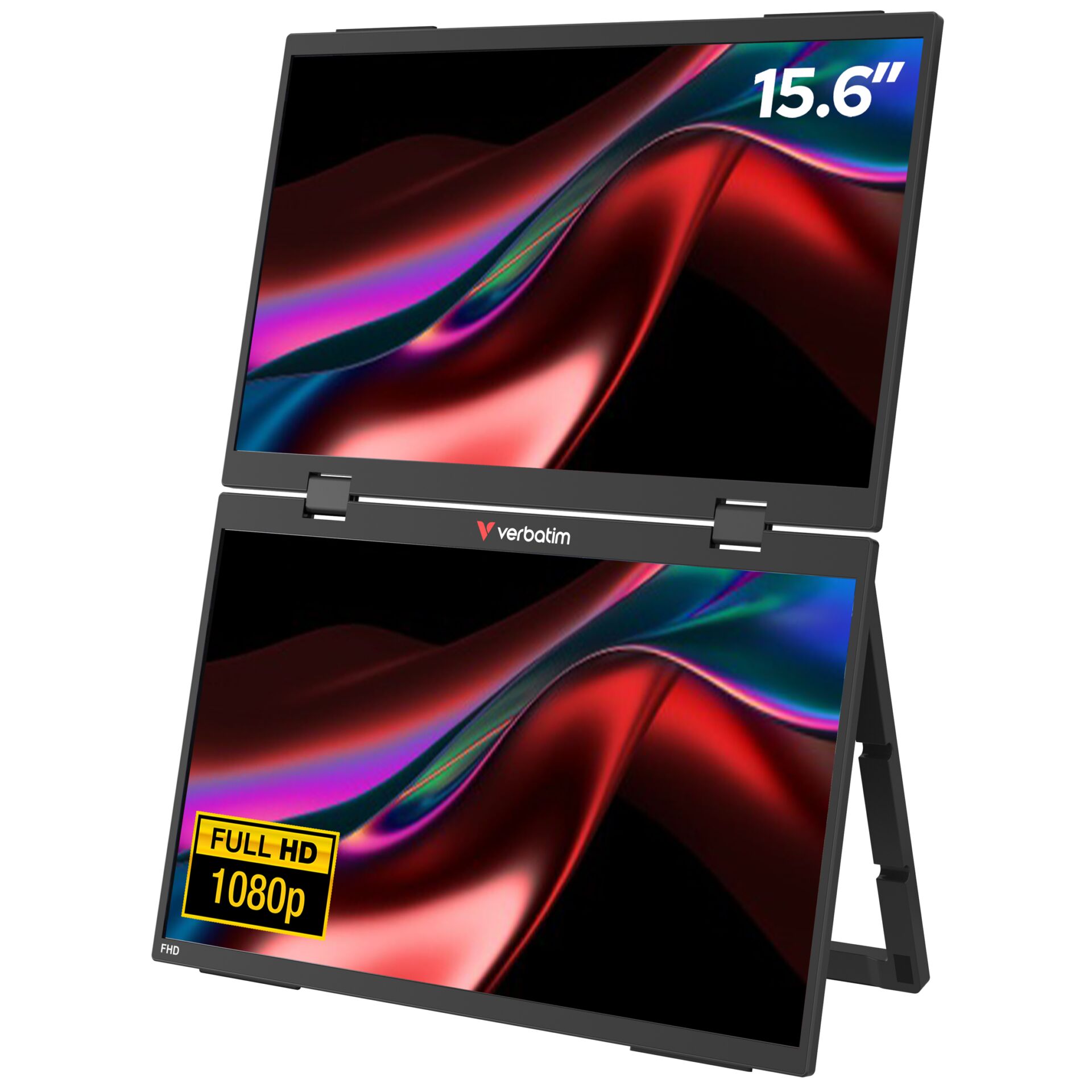 2-in-1, Monitor, 15,6-Zoll, Full HD, verstellbarer Stand