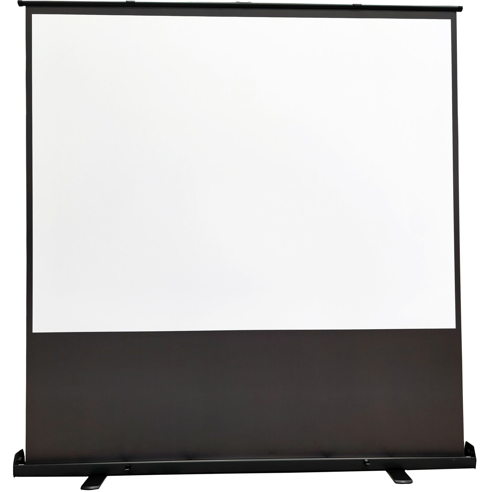 Projektionsleinwand, Mobile Leinwand, Whiteboard, Rahmen schwarz, Bildschirmgröße standard